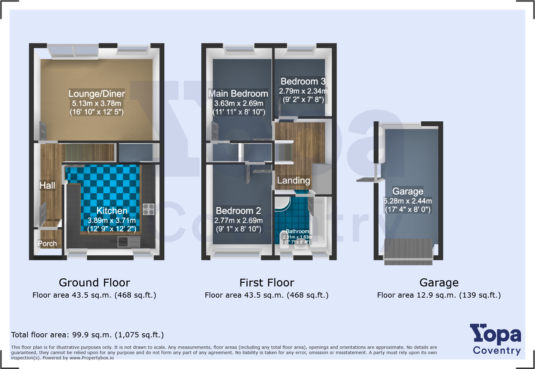 Standish Close, Coventry, CV2 floorplan