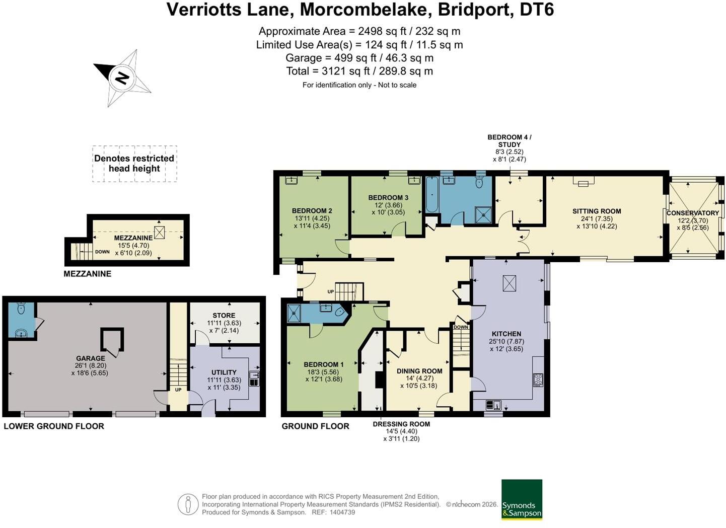 Verriotts Lane, Morcombelake, Bridport floorplan