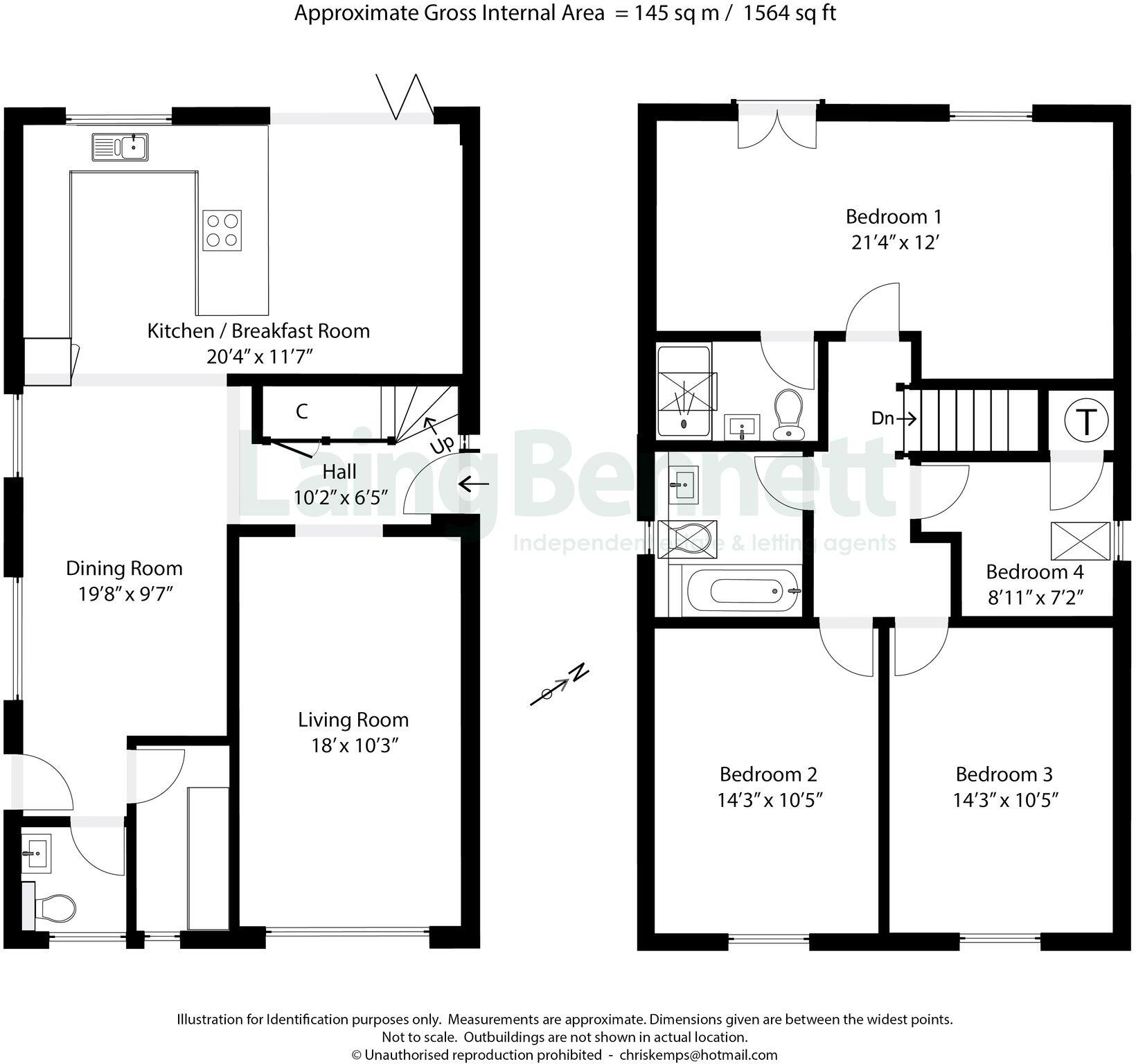 The Street, Bossingham, CT4 floorplan