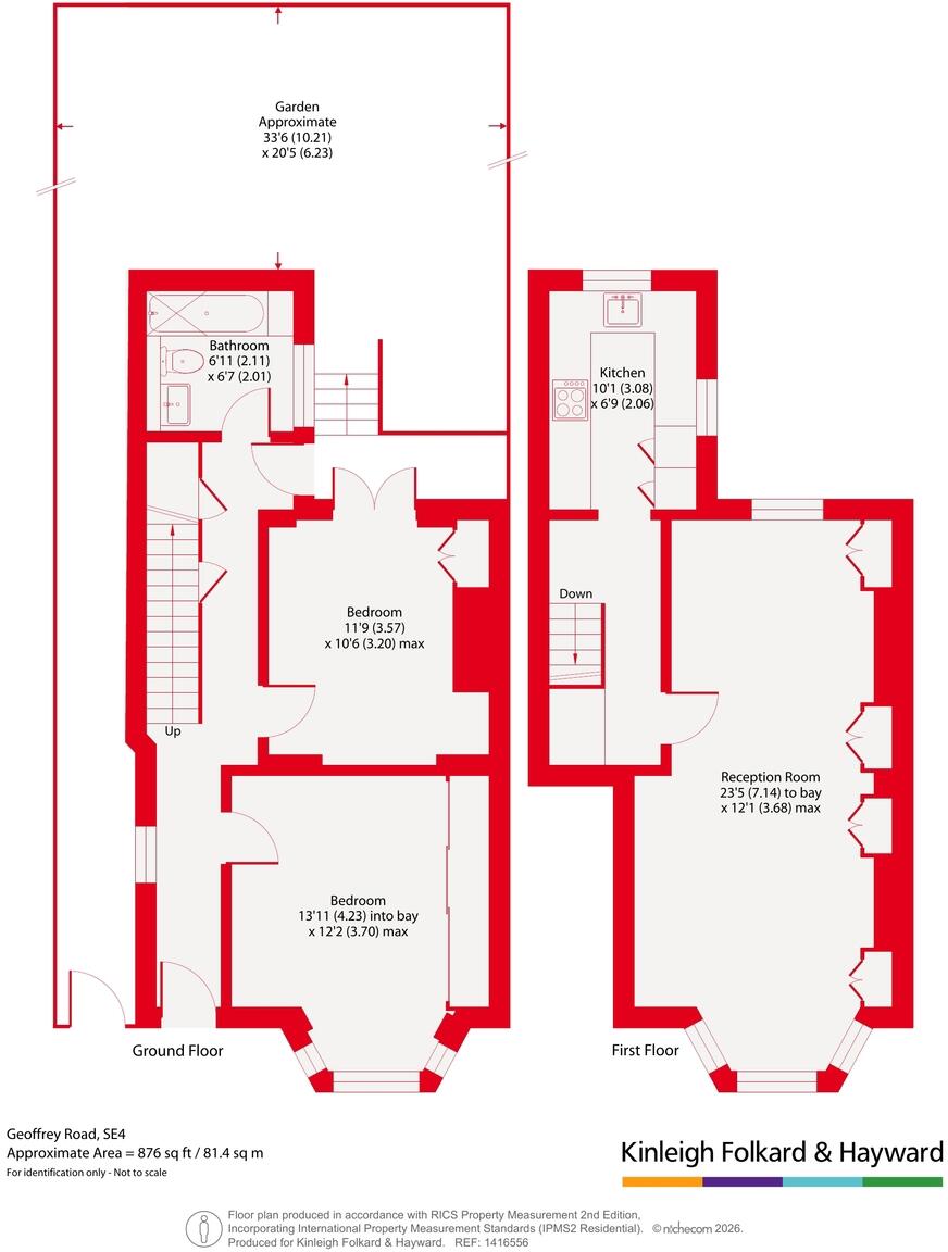 Geoffrey Road, Brockley, London, SE4 floorplan