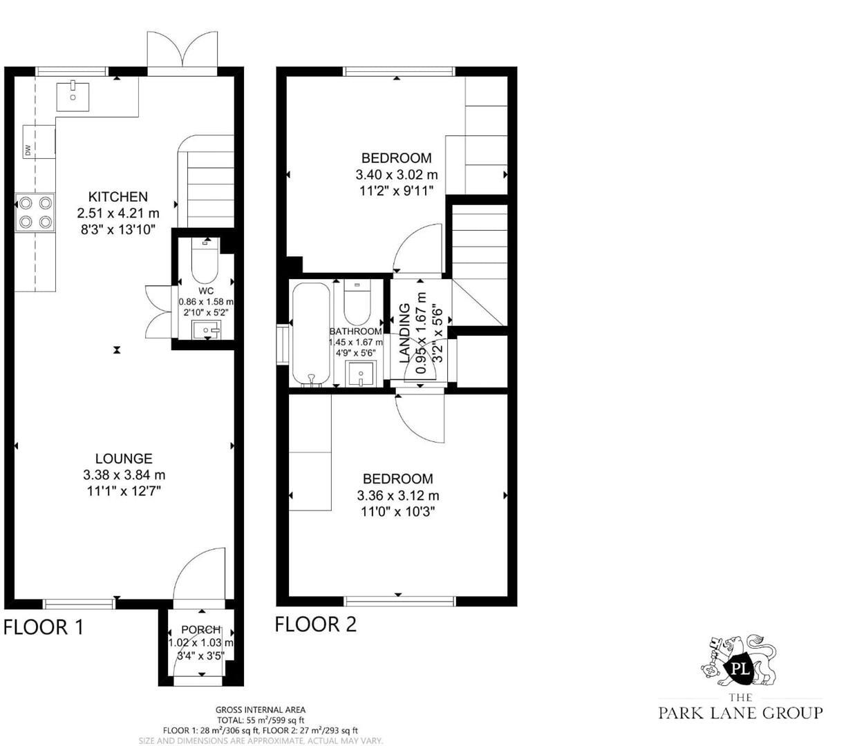 High Breezes, The Cheviots, Hastings floorplan