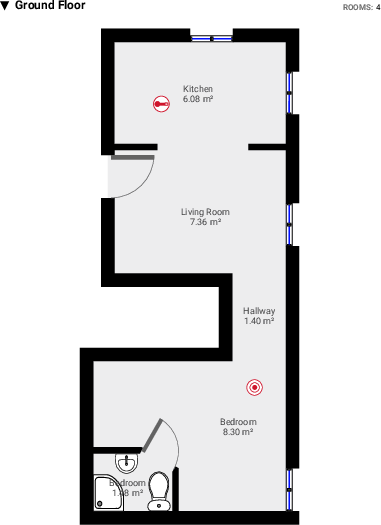 Great Central Apts, Loughborough floorplan