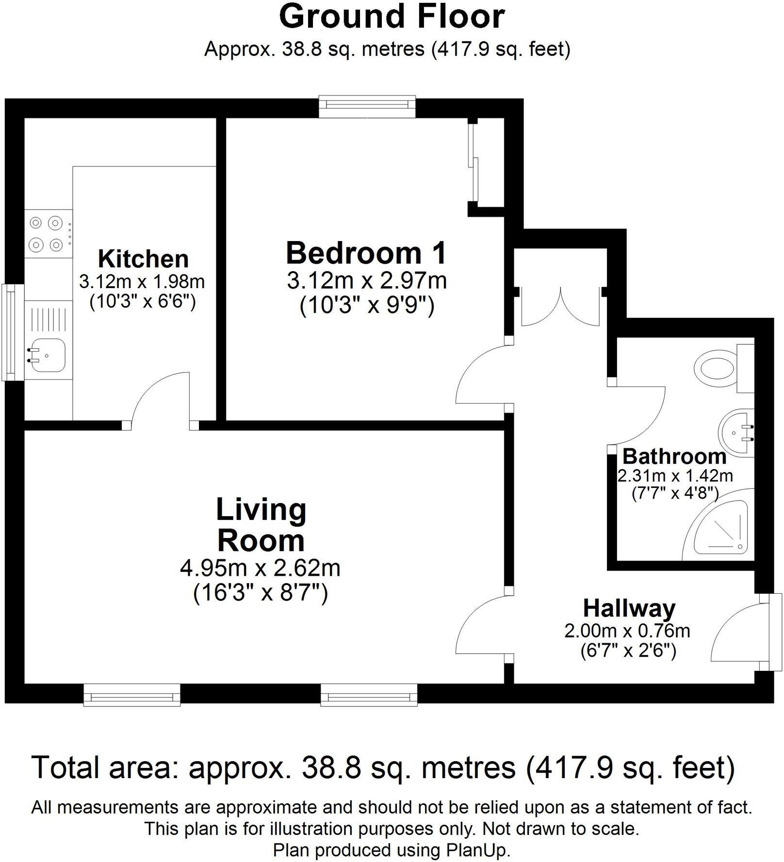Church Street, Newent floorplan