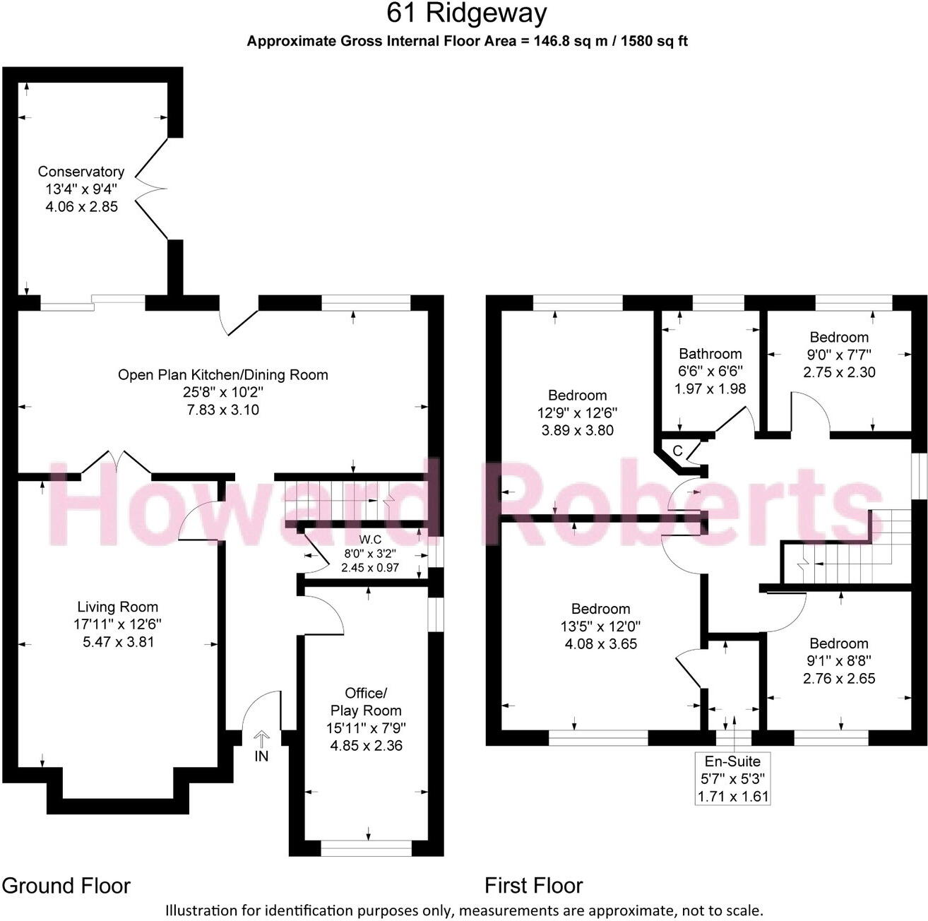 Ridge Way, Penwortham, PR1 9XW floorplan