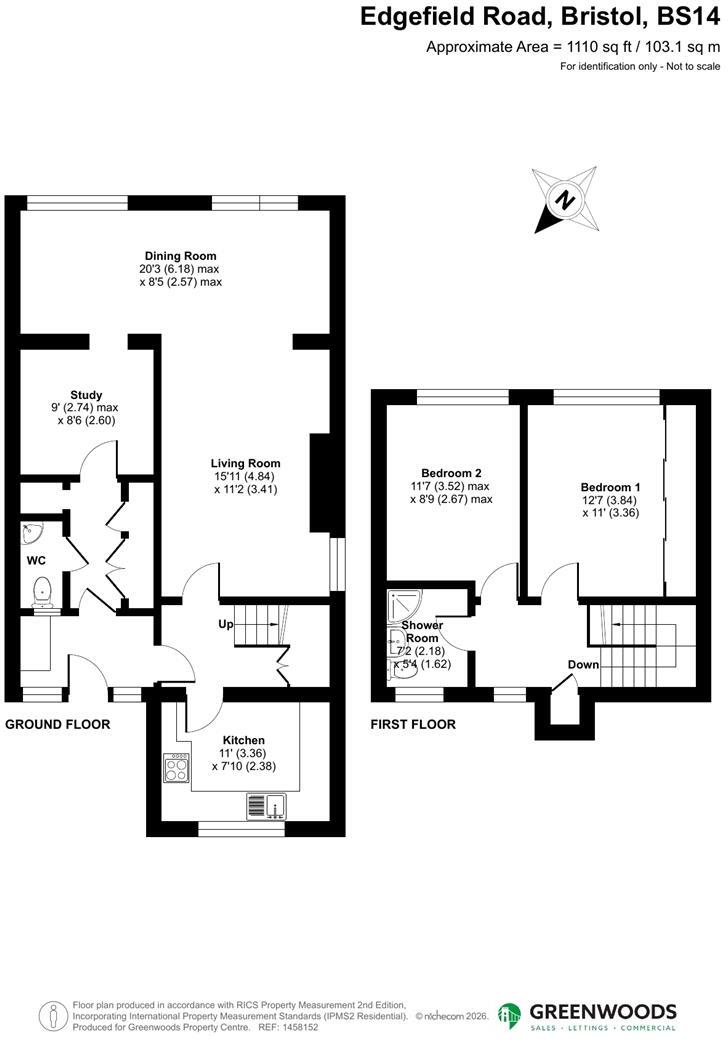 Edgefield Road, Bristol floorplan