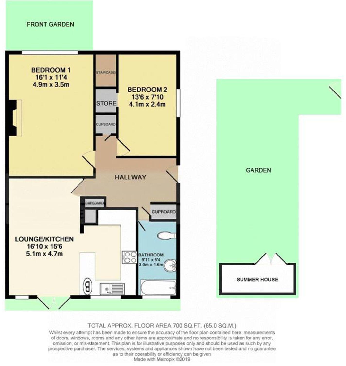 Angel Road, Thames Ditton, KT7 floorplan