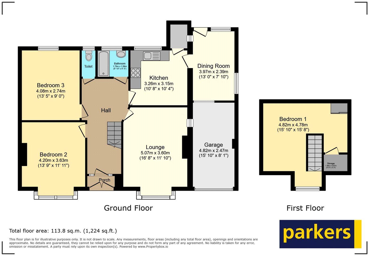 Hilltop Road, Earley, Reading, Berkshire, RG6 floorplan
