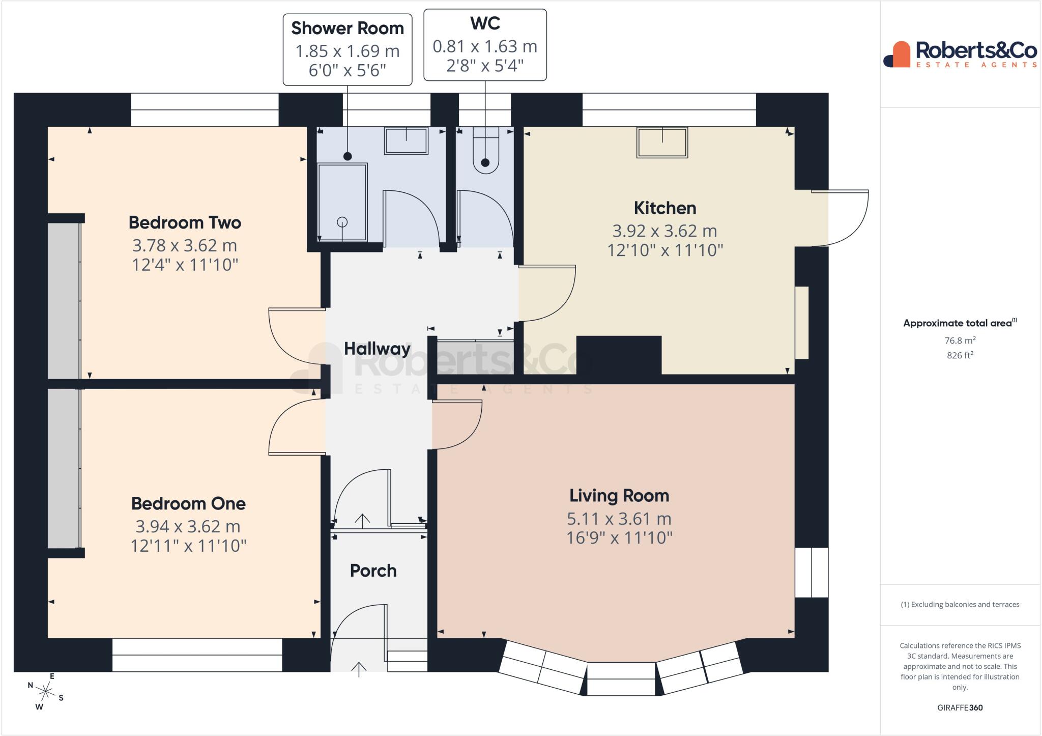Cop Lane, Penwortham floorplan