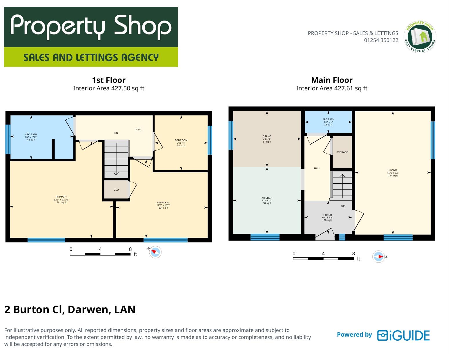 Burton Close, Darwen, Lancashire, BB3 floorplan