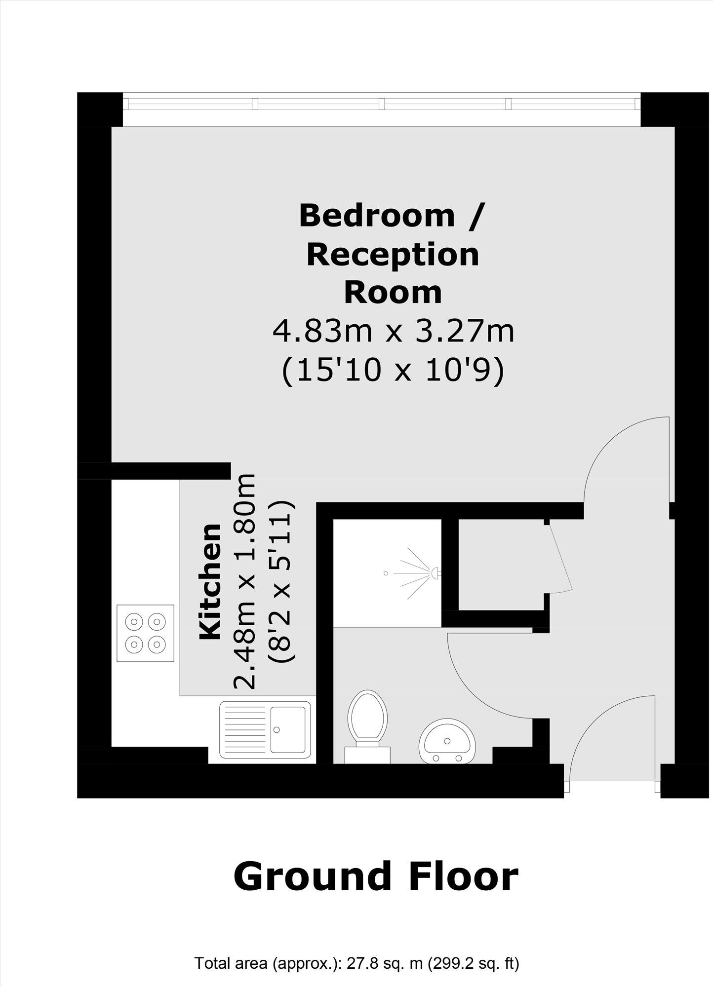 Newington Causeway, Elephant & Castle floorplan