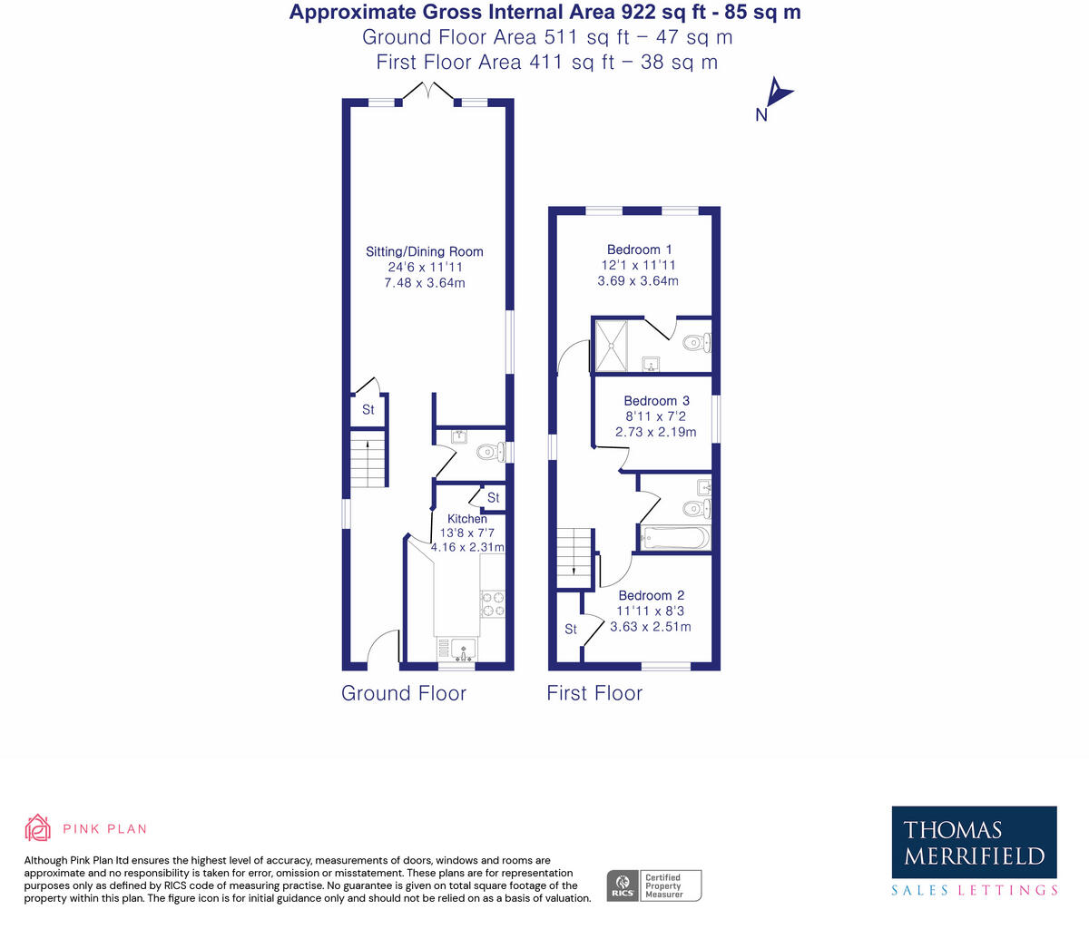 Meadow Way, Yarnton, OX5 floorplan