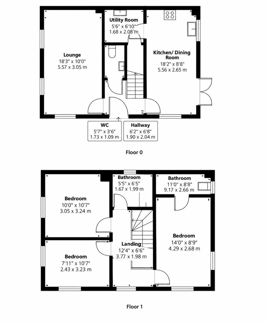 15 Wessex Close, Shawbury, Shrewsbury, Shropshire, SY4 4RZ floorplan