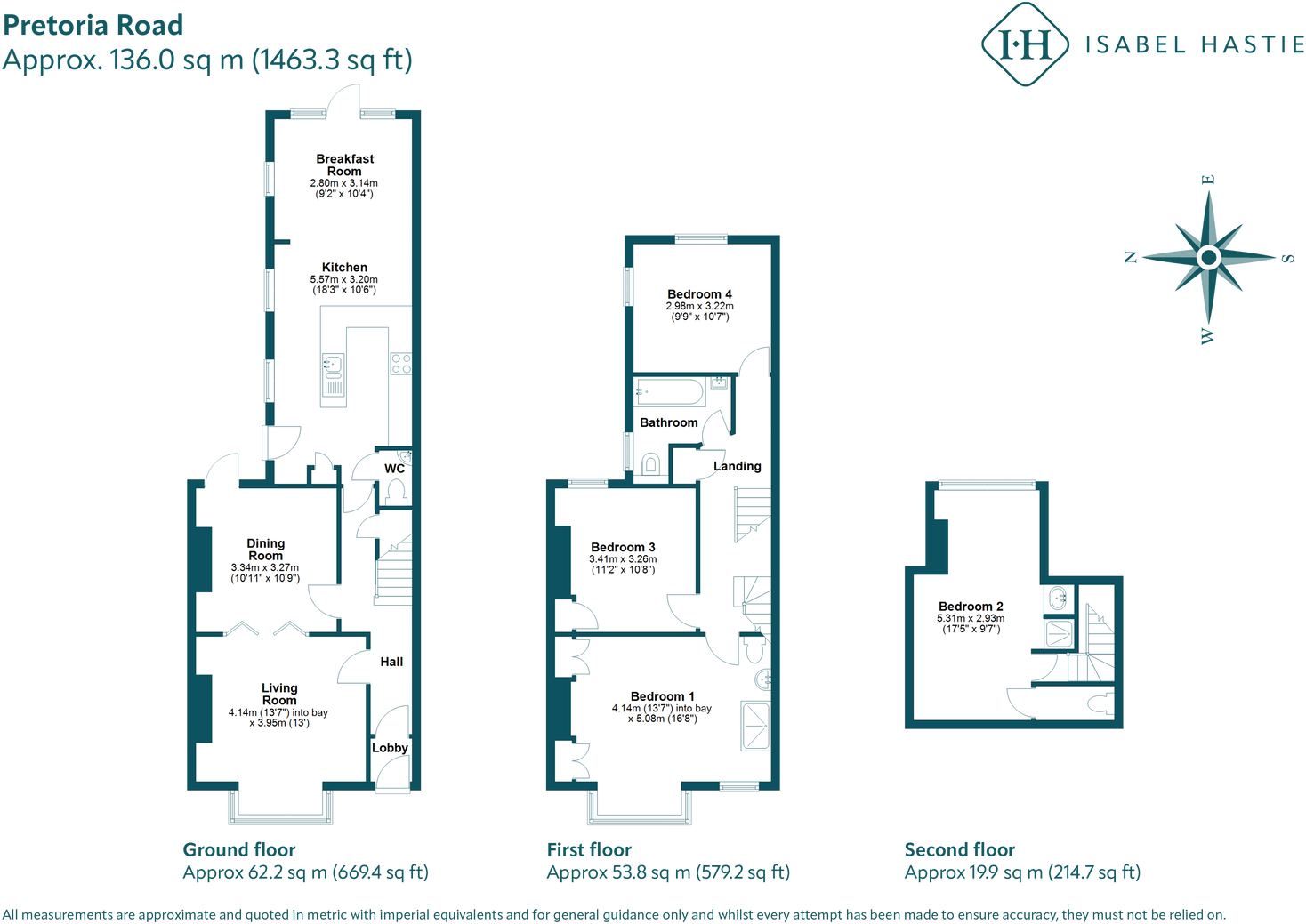 Pretoria Road, Cambridge, CB4 1HE floorplan
