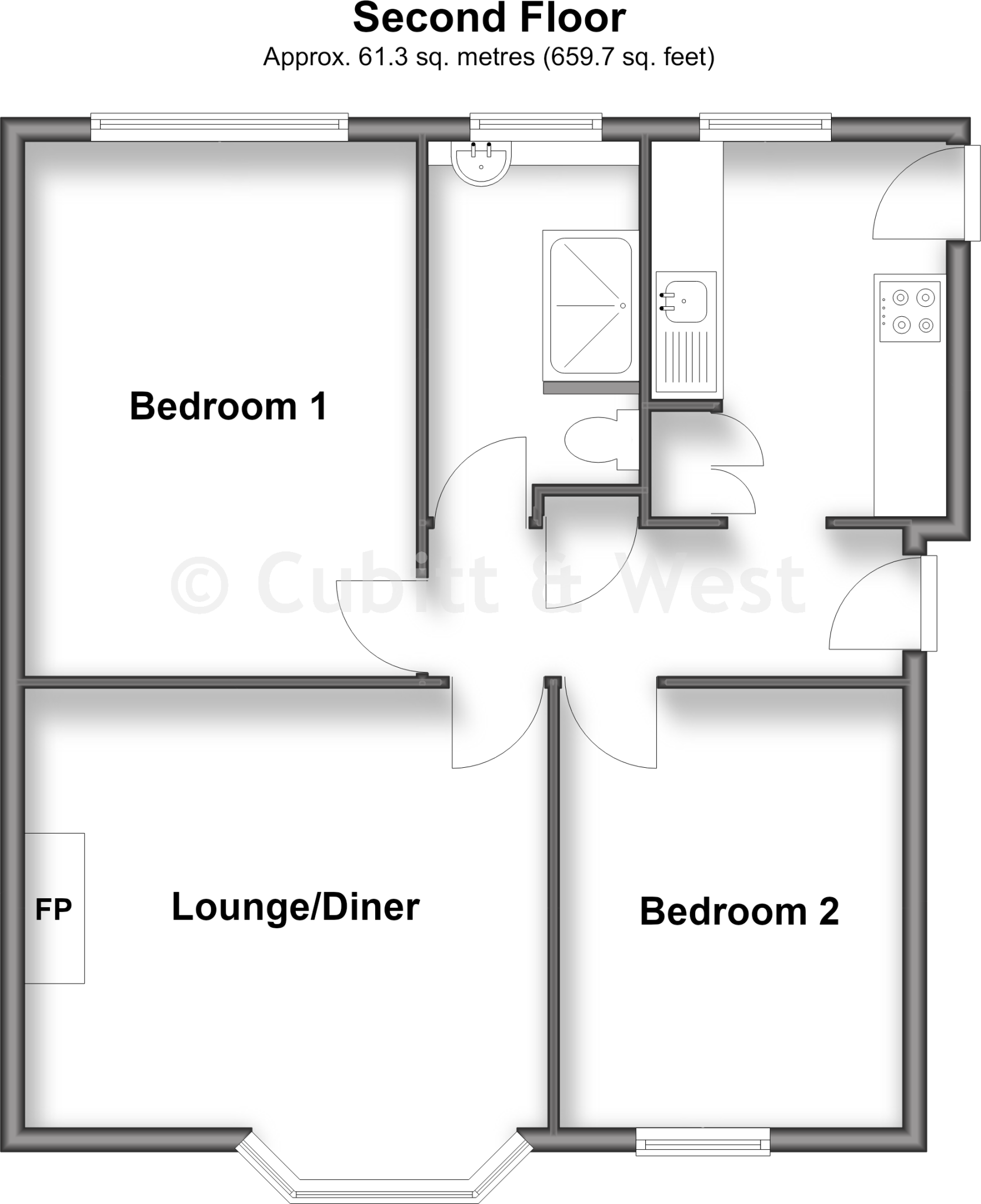 Brighton Road, Sutton, Surrey floorplan