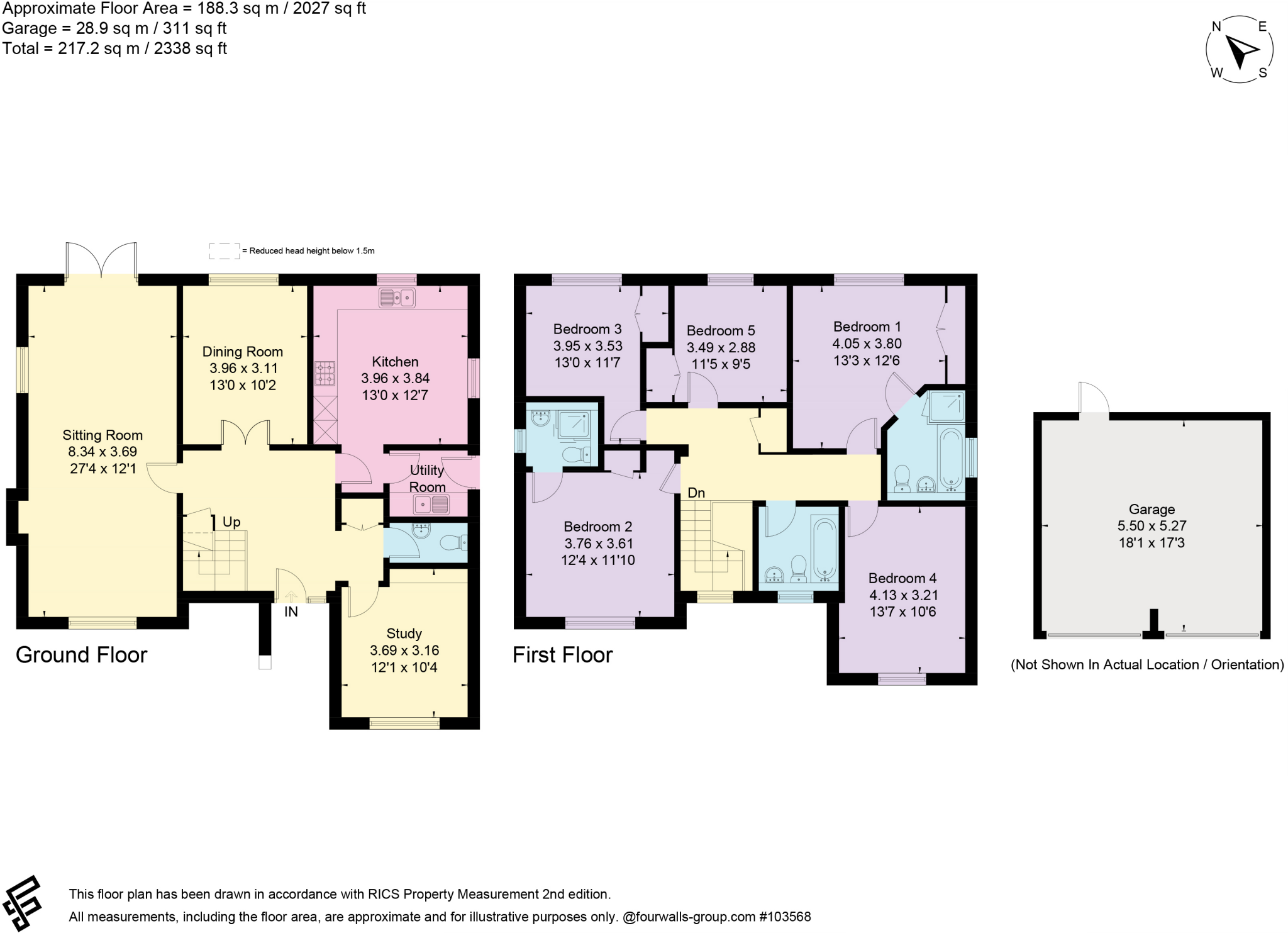 Fyfield Way, Littleton, Winchester, Hampshire SO22 floorplan