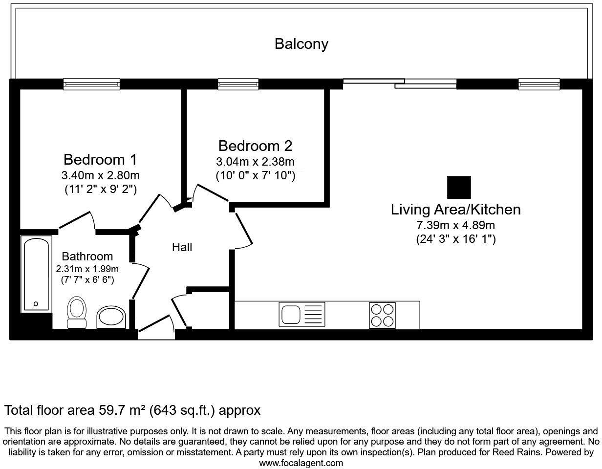 X Q 7 Building, Taylorson Street South, Salford, M5 floorplan