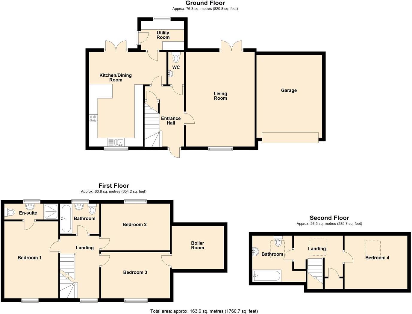 Scotts Meadow, Brimfield, Ludlow floorplan