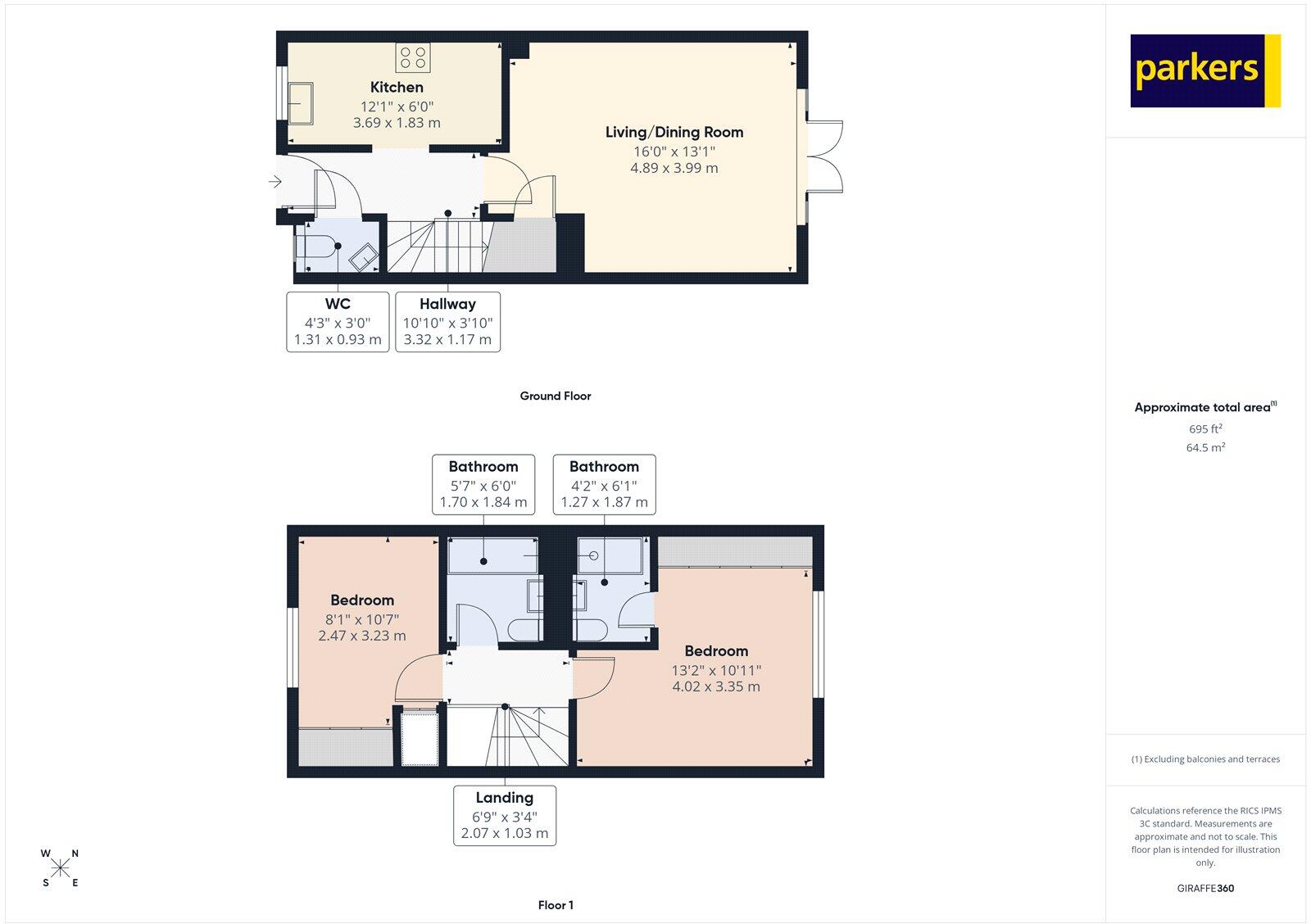 Field Mouse Walk, Calcot, Reading, Berkshire, RG31 floorplan