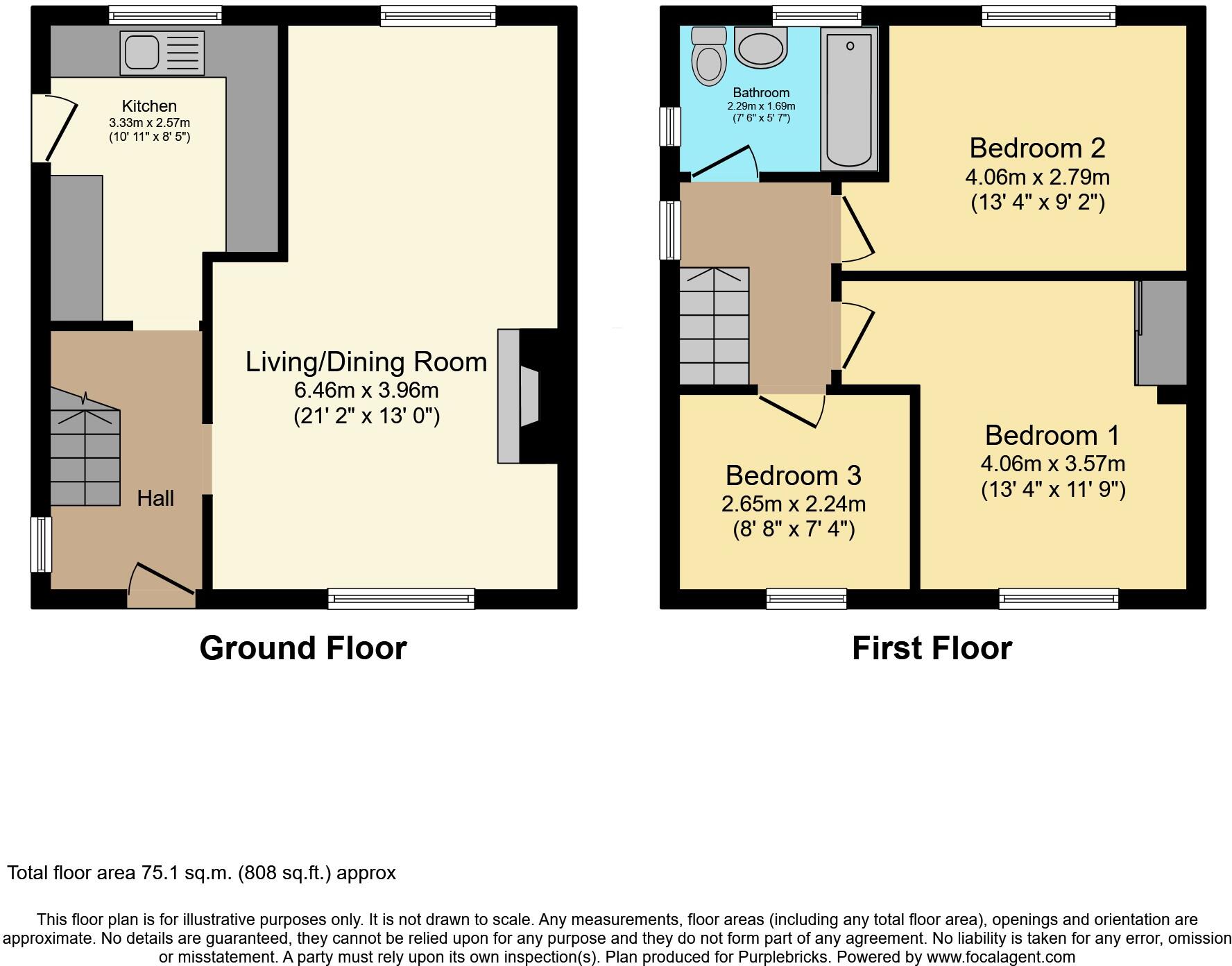 Byram Park Road, Byram, Knottingley, WF11 floorplan