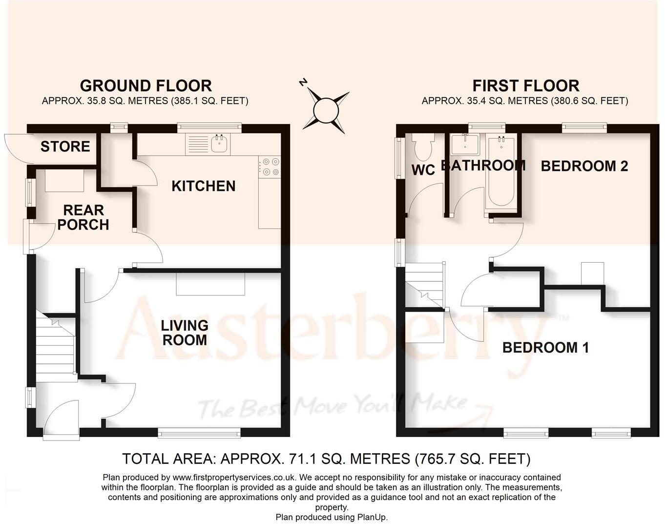 Plainfield Grove, Stoke-On-Trent floorplan