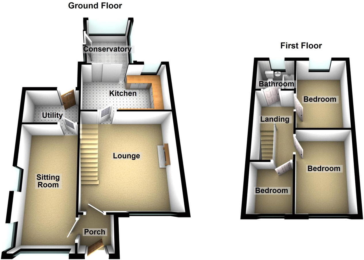 Warren Lane, Abbey Hills, Oldham floorplan