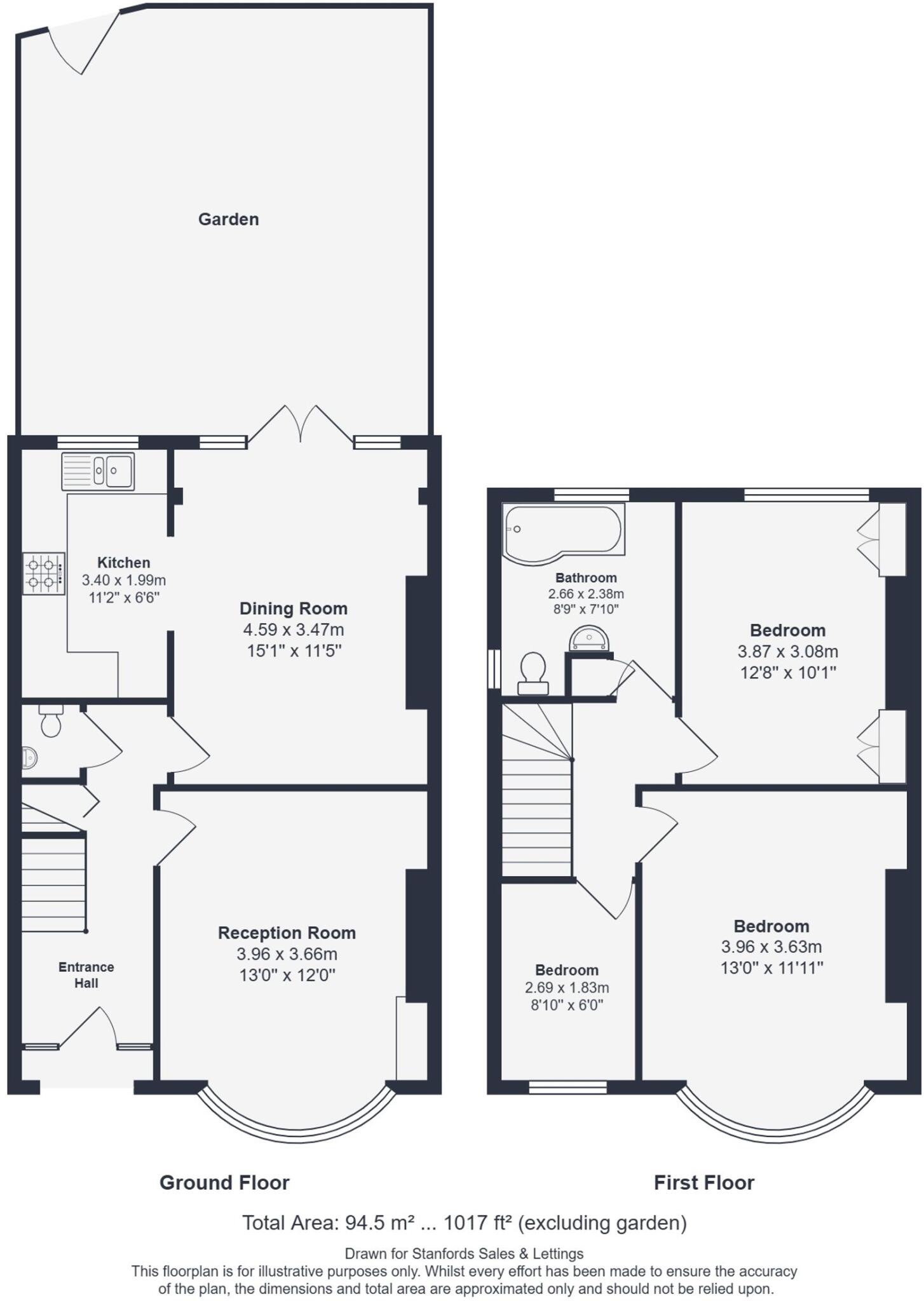 Sydenham Park Road, Sydenham, SE26 floorplan