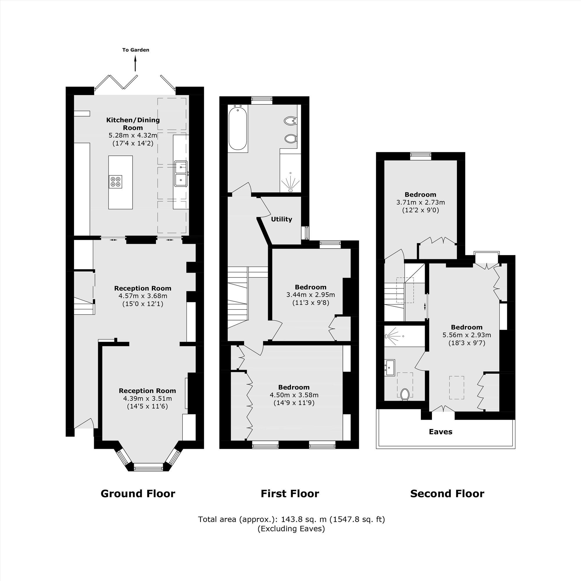 Cavendish Road, Balham floorplan