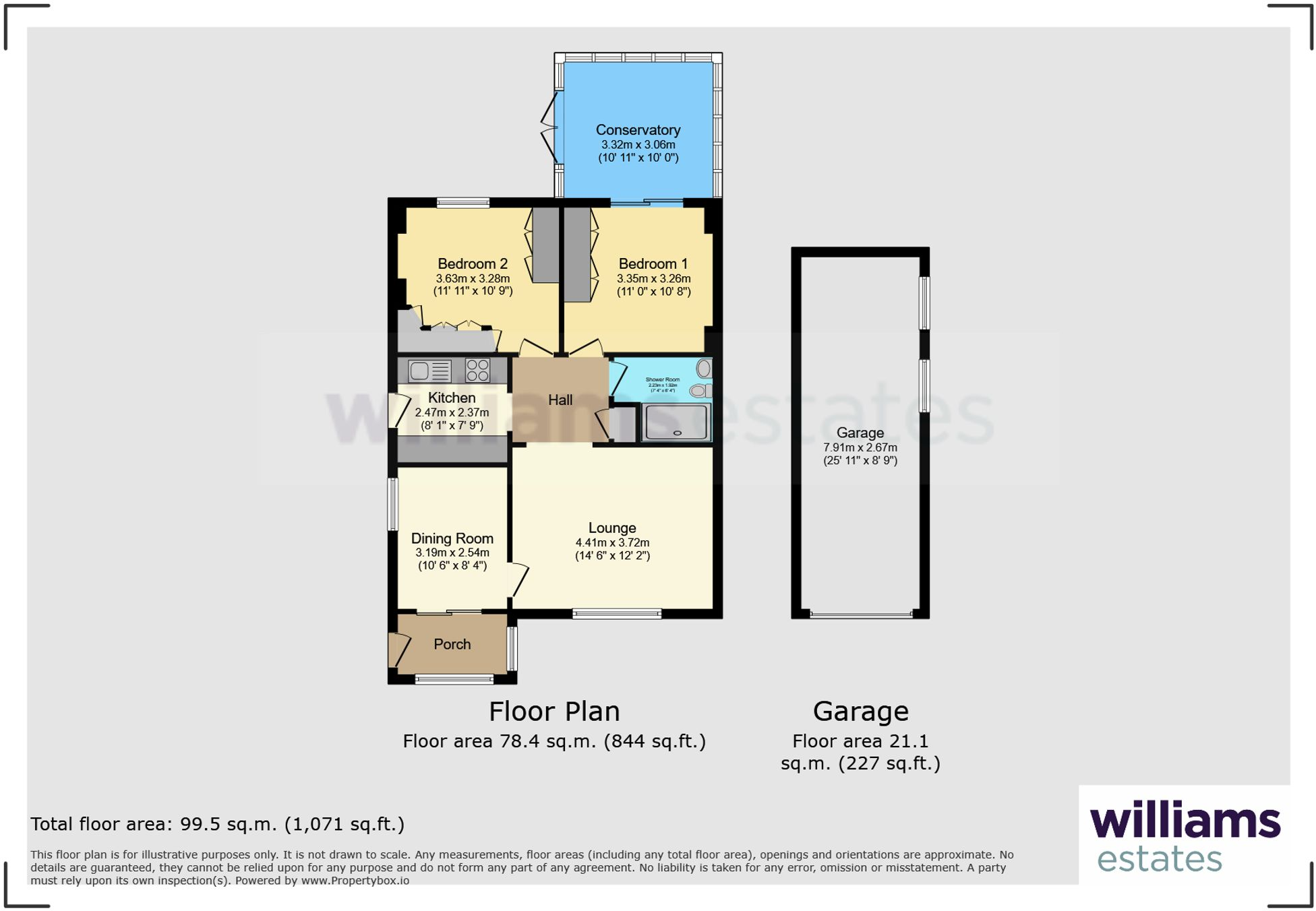 Ffordd Ganol, Rhuddlan, LL18 floorplan