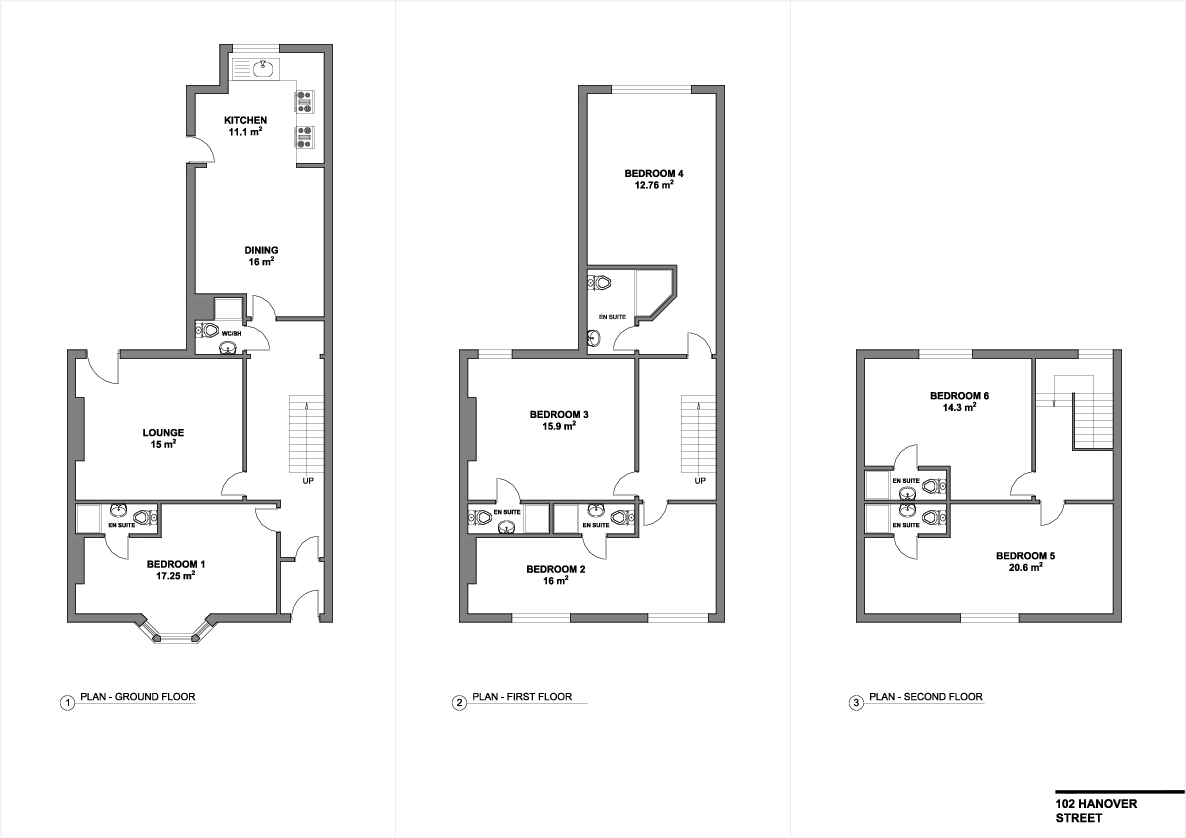 102 Hanover Street, Swansea, Wales, SA1 floorplan