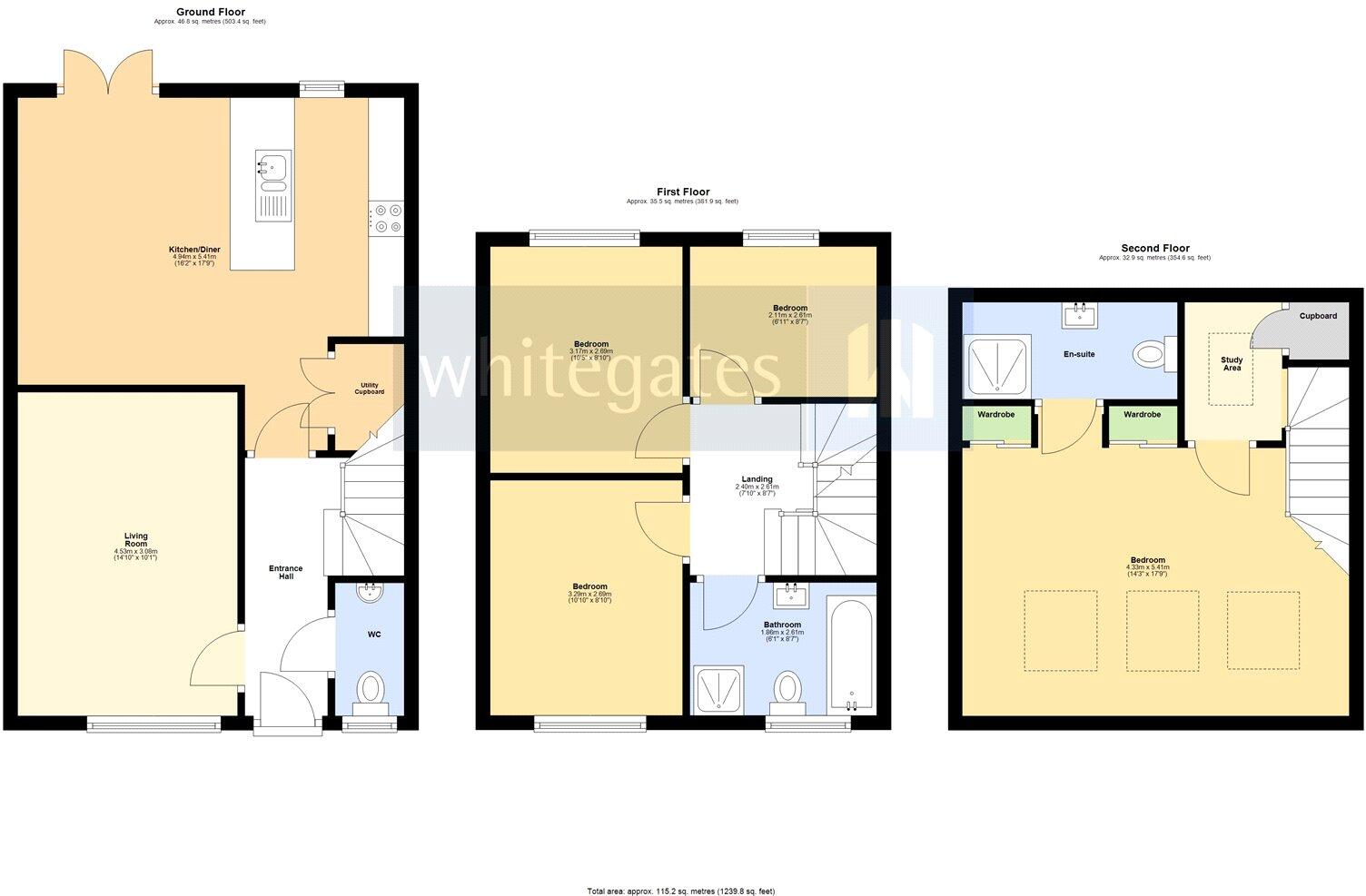 Rosemont Way, Huyton, Liverpool, Merseyside, L36 floorplan