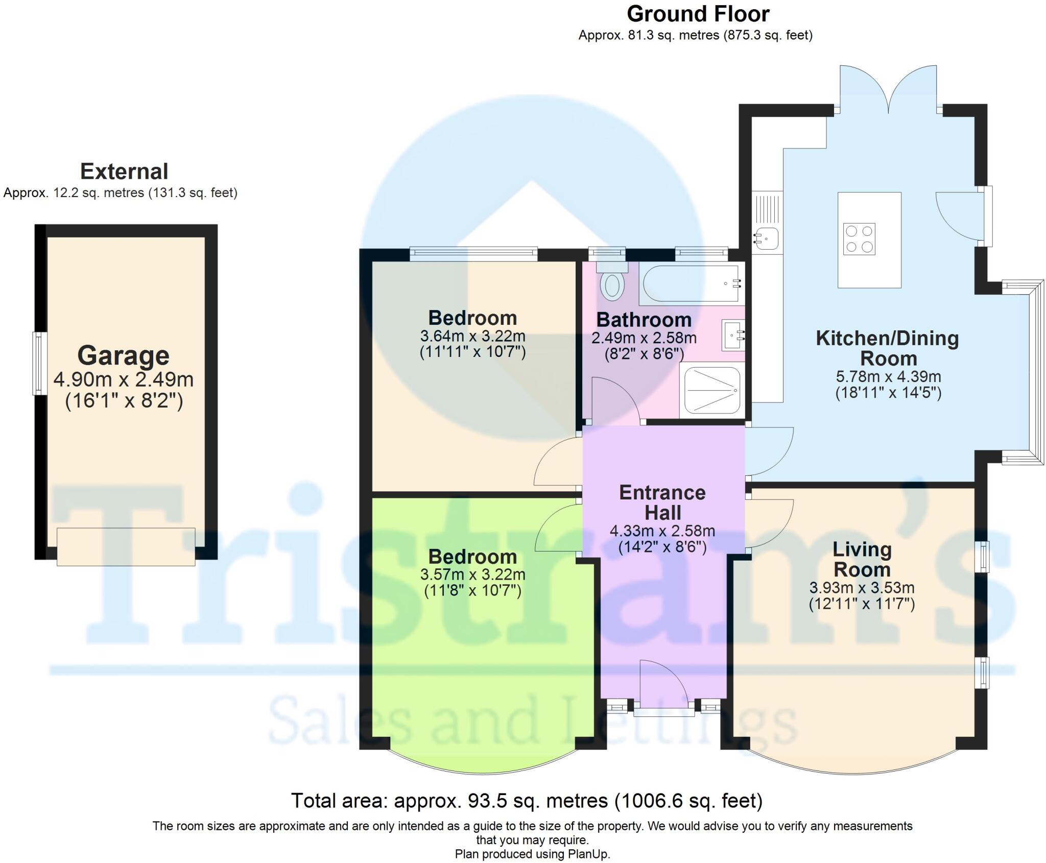Valmont Road, Bramcote floorplan