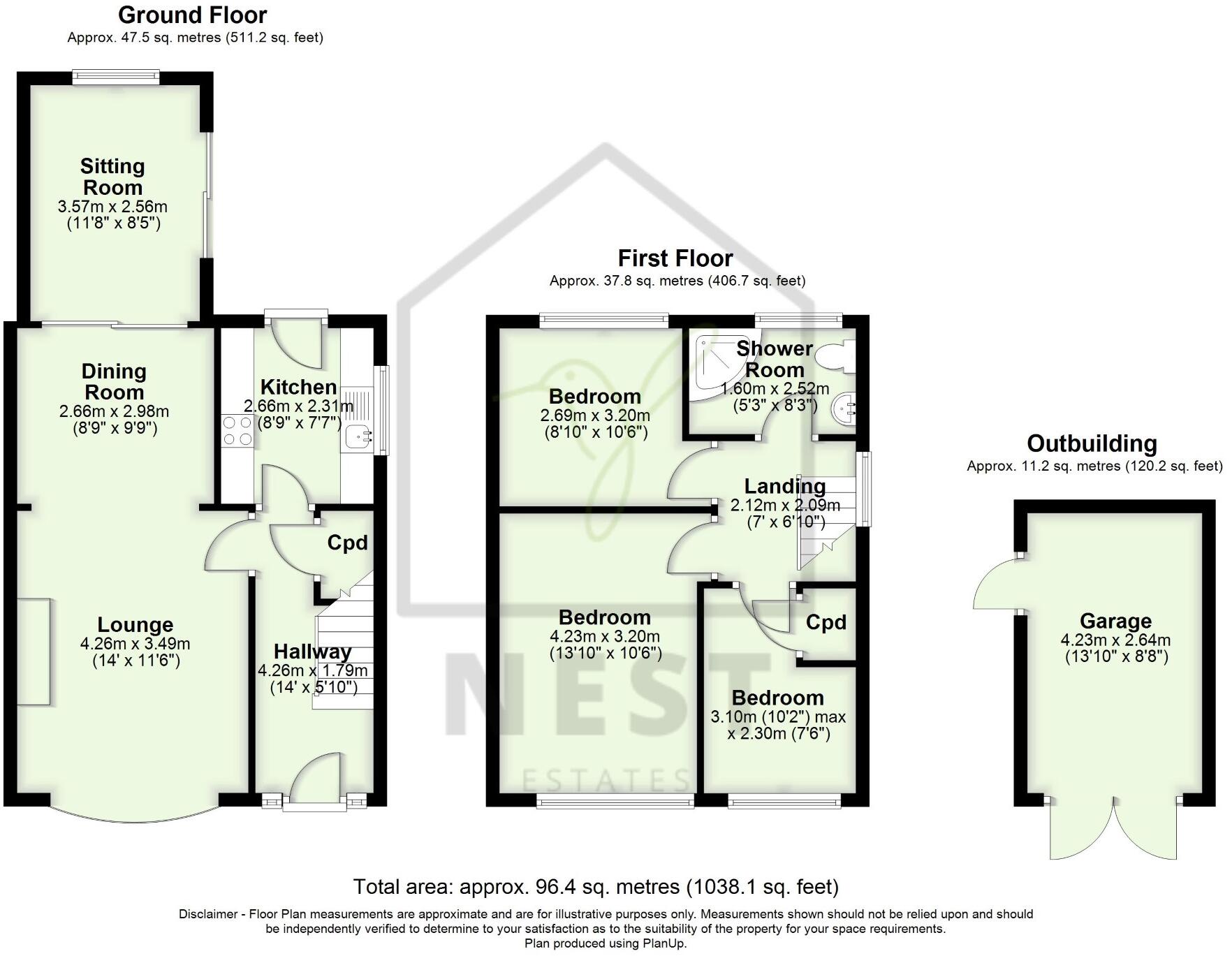 Ashley Close, Rochdale, Greater Manchester, OL11 floorplan