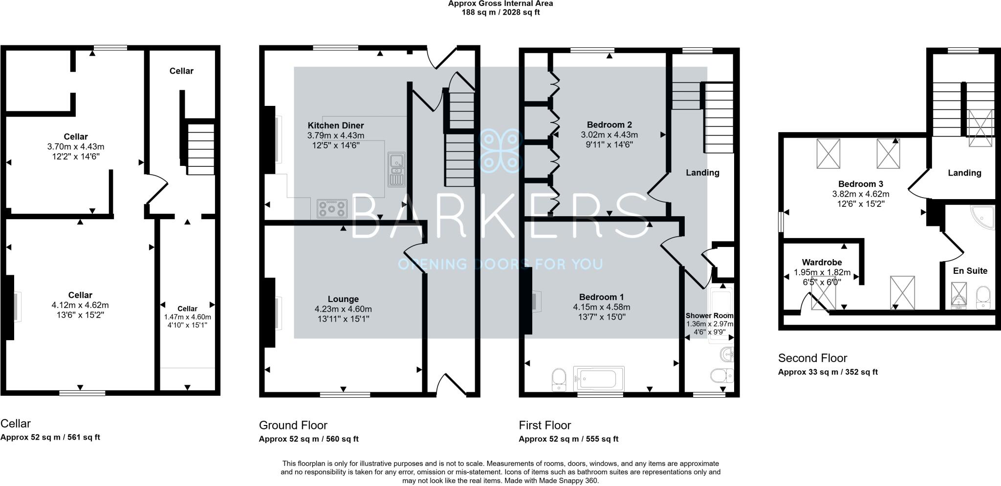 North Terrace, Birstall, Batley floorplan