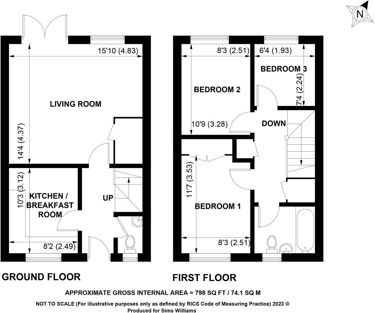 Baxendale Road, Chichester floorplan