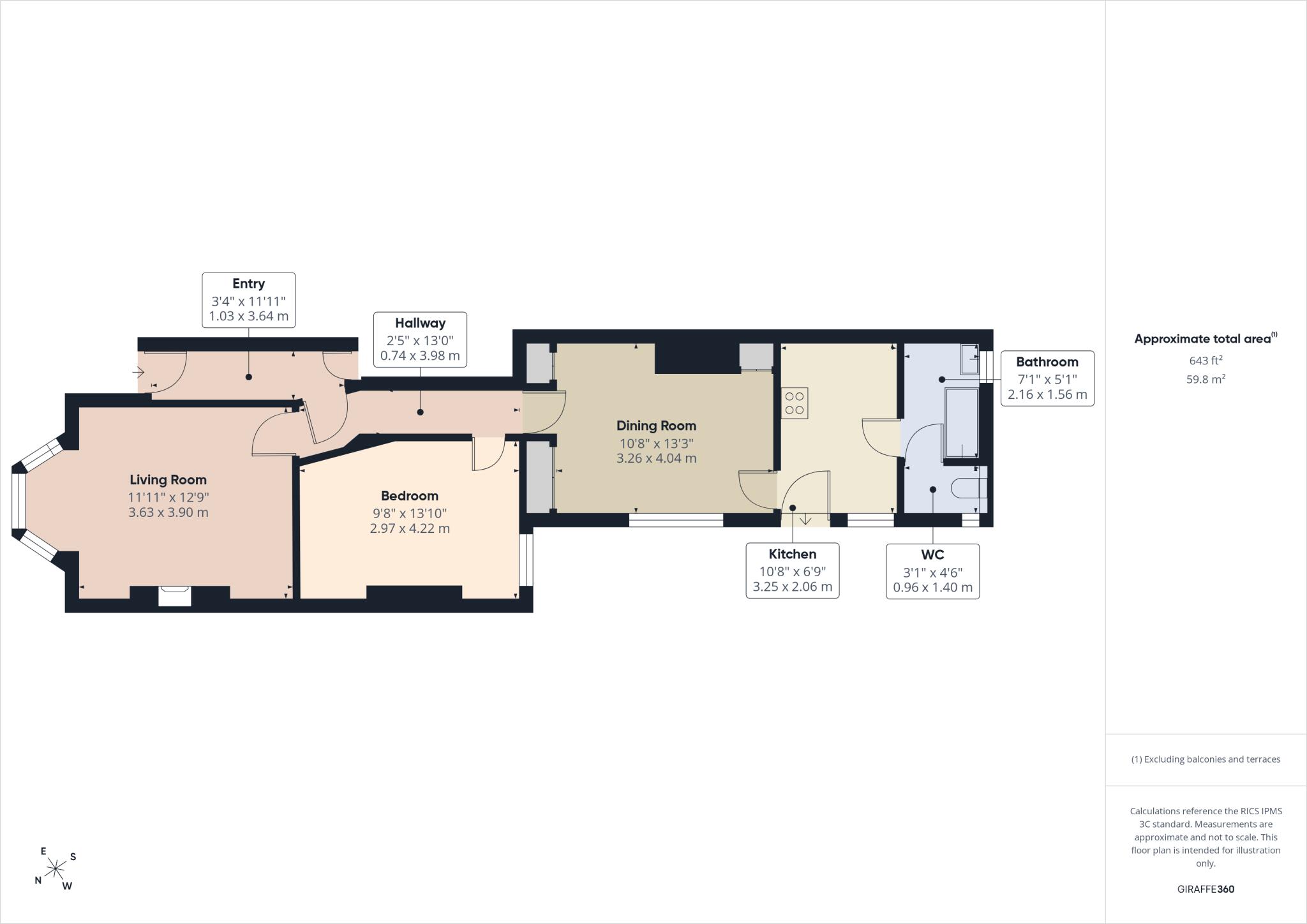 Granville Street, Peterborough, PE1 2QL floorplan