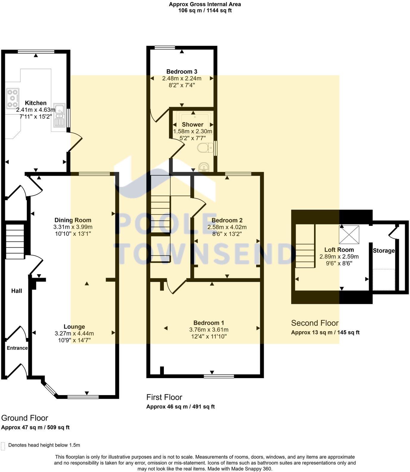 Hibbert Road, BARROW-IN-FURNESS, LA14 5AF floorplan