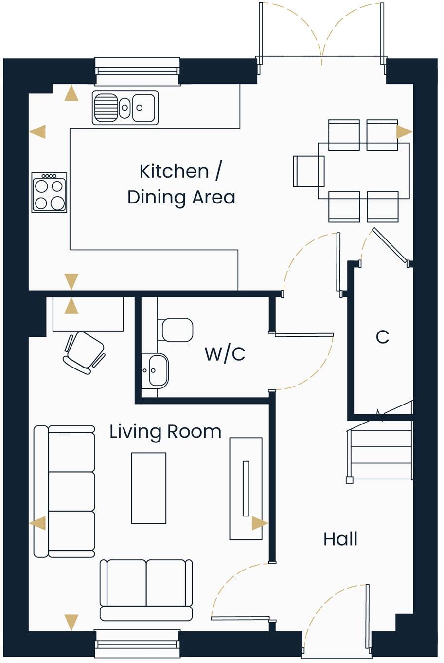 Brundall Meadows, Brundall Road, Brundall, Norwich, NR13 floorplan