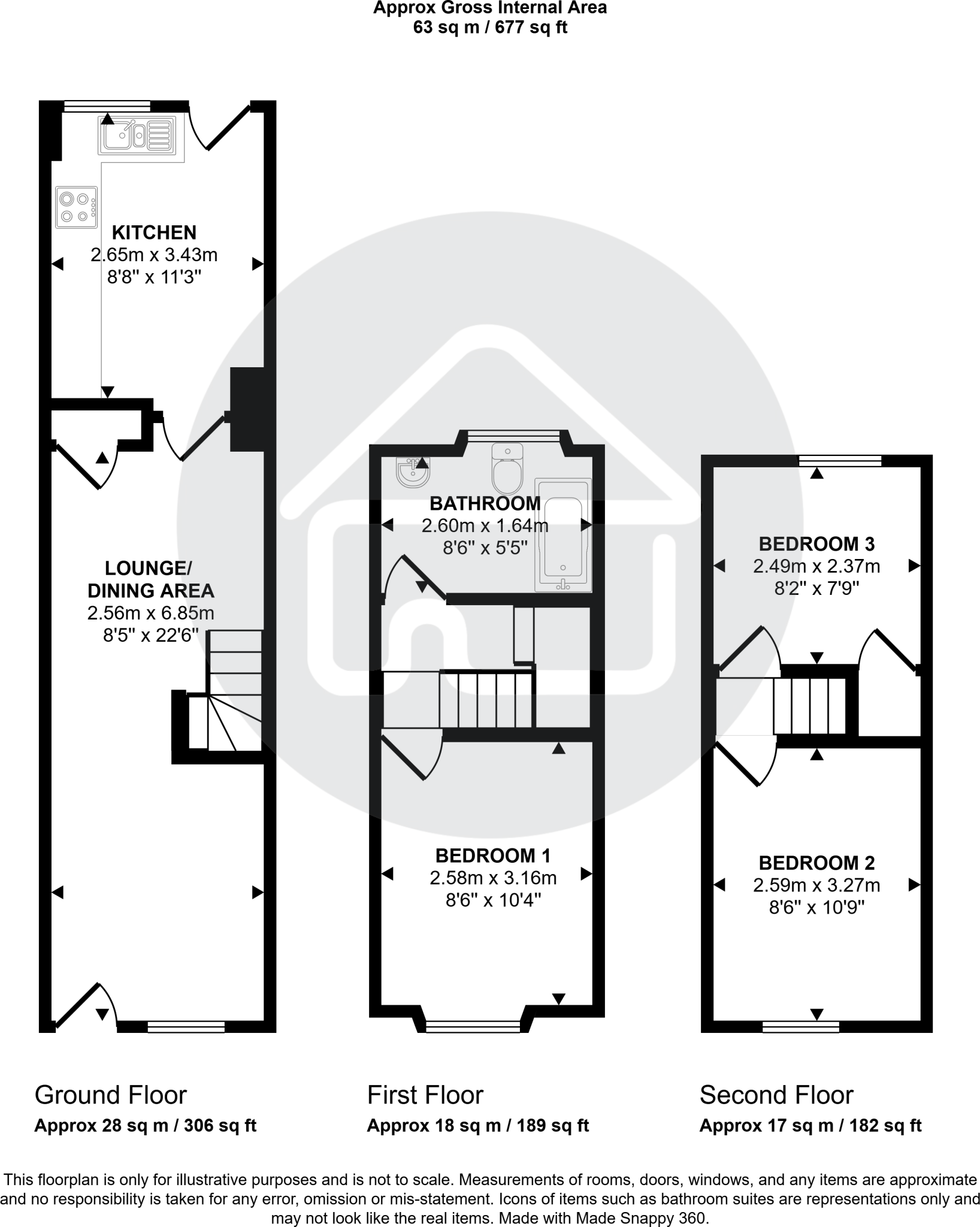 Sun Street, Ulverston floorplan
