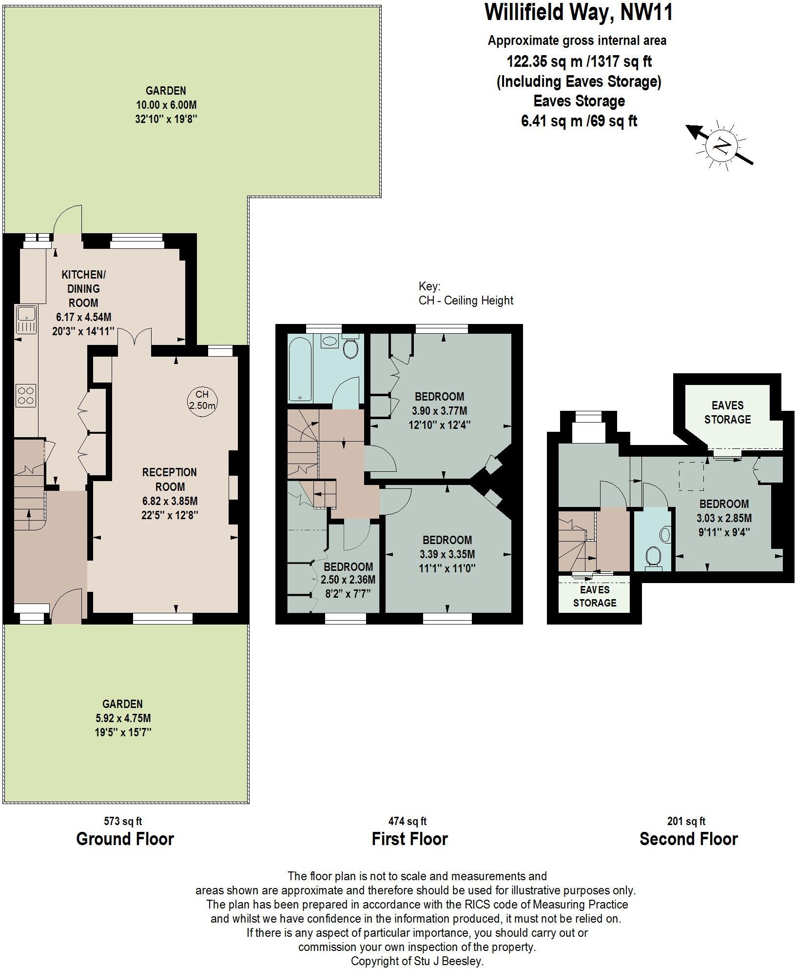 Willifield Way, London, NW11 floorplan