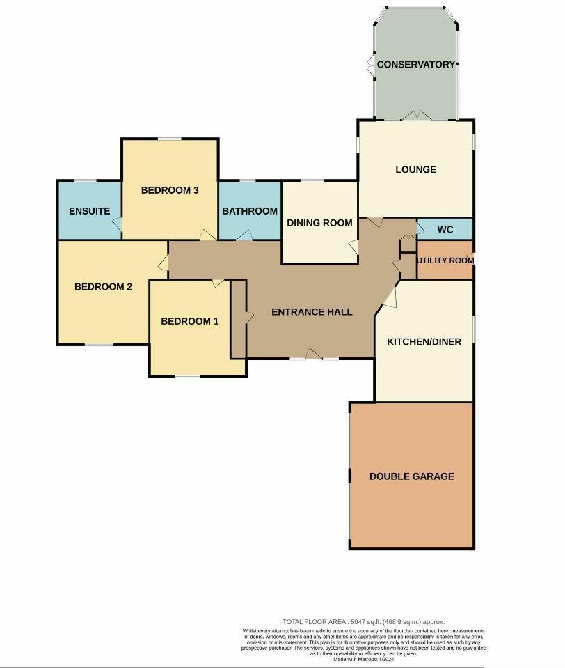3, Naylors Nook, Saracens Head floorplan