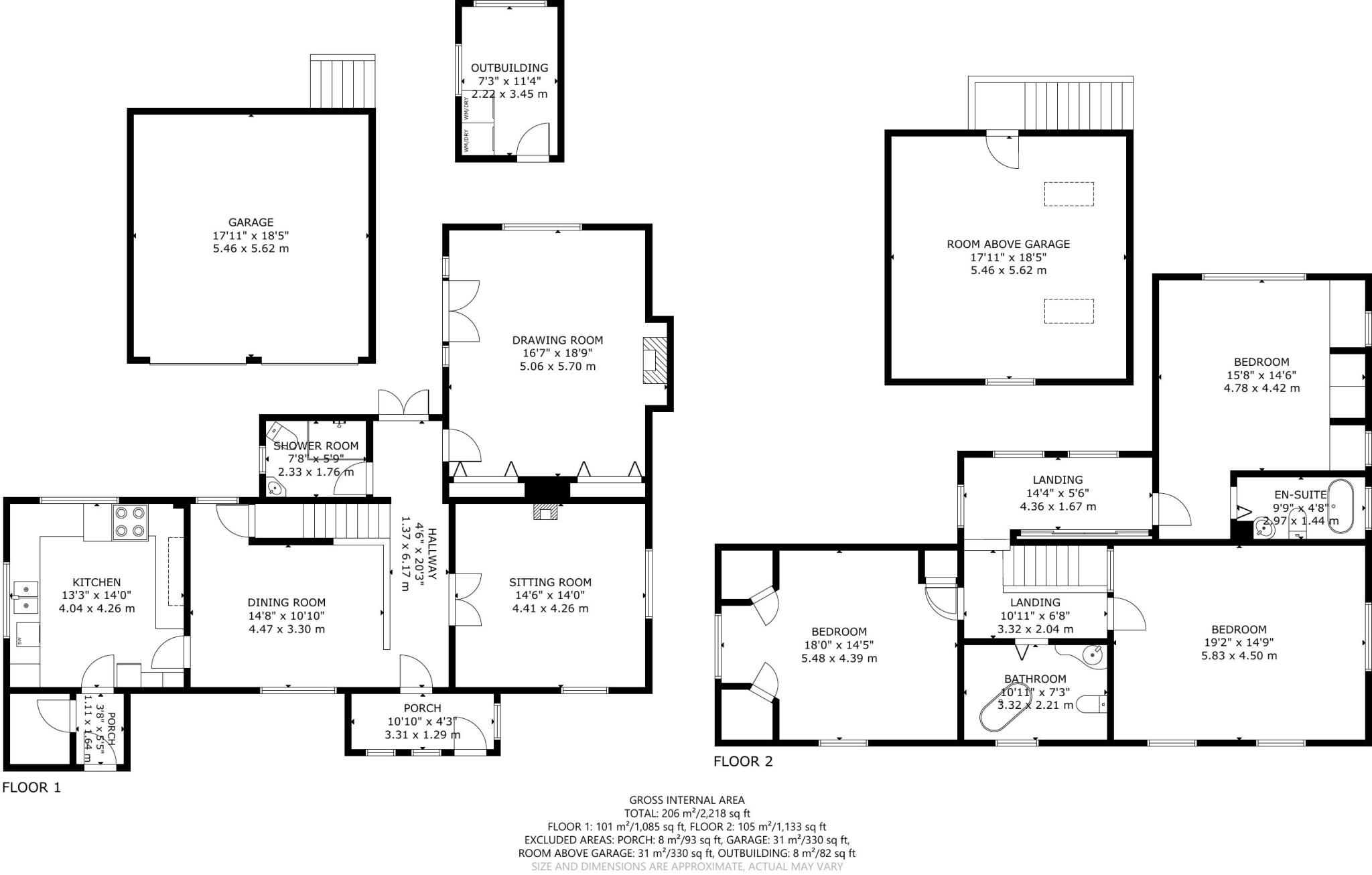 Magham Down, Hailsham, East Sussex, BN27 floorplan