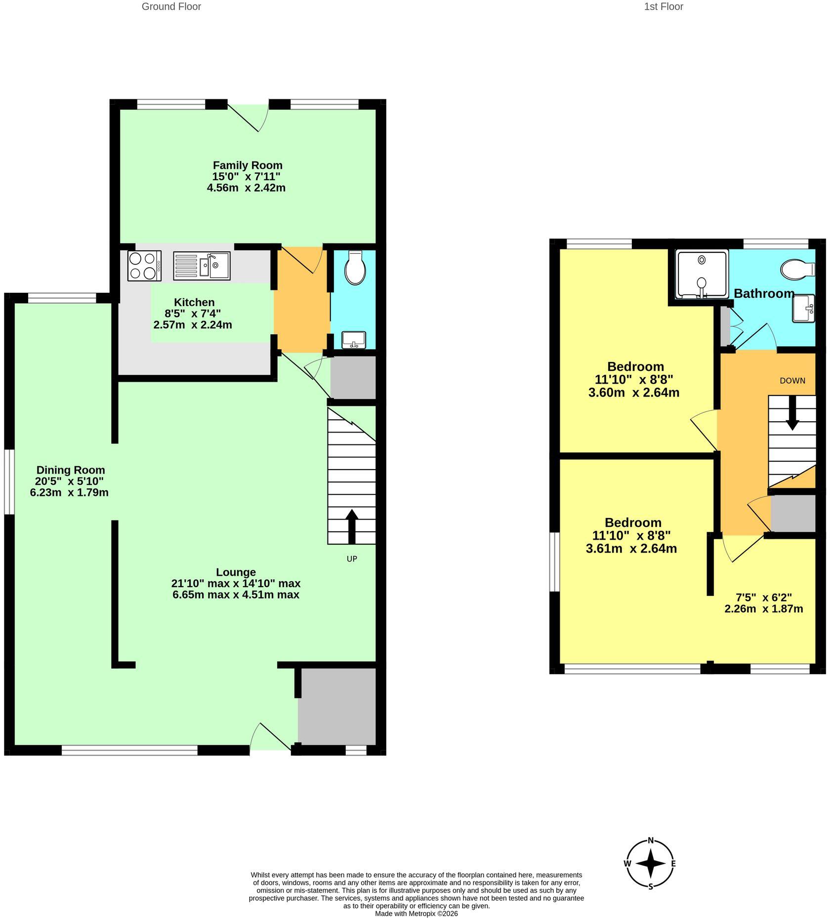 Clockhouse, Ashford, TN23 floorplan