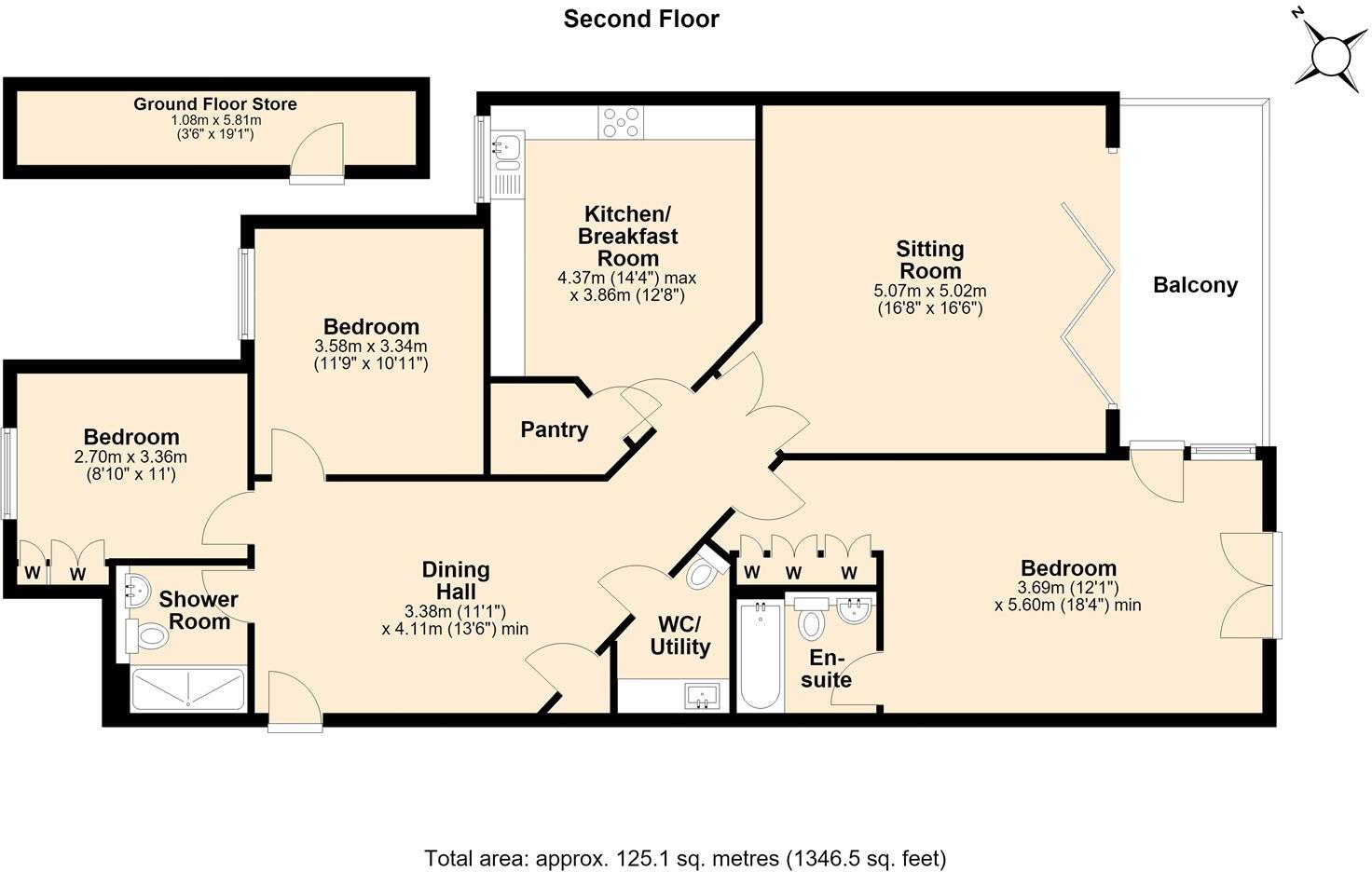 Blenheim House, Newbold Street, Leamington Spa floorplan