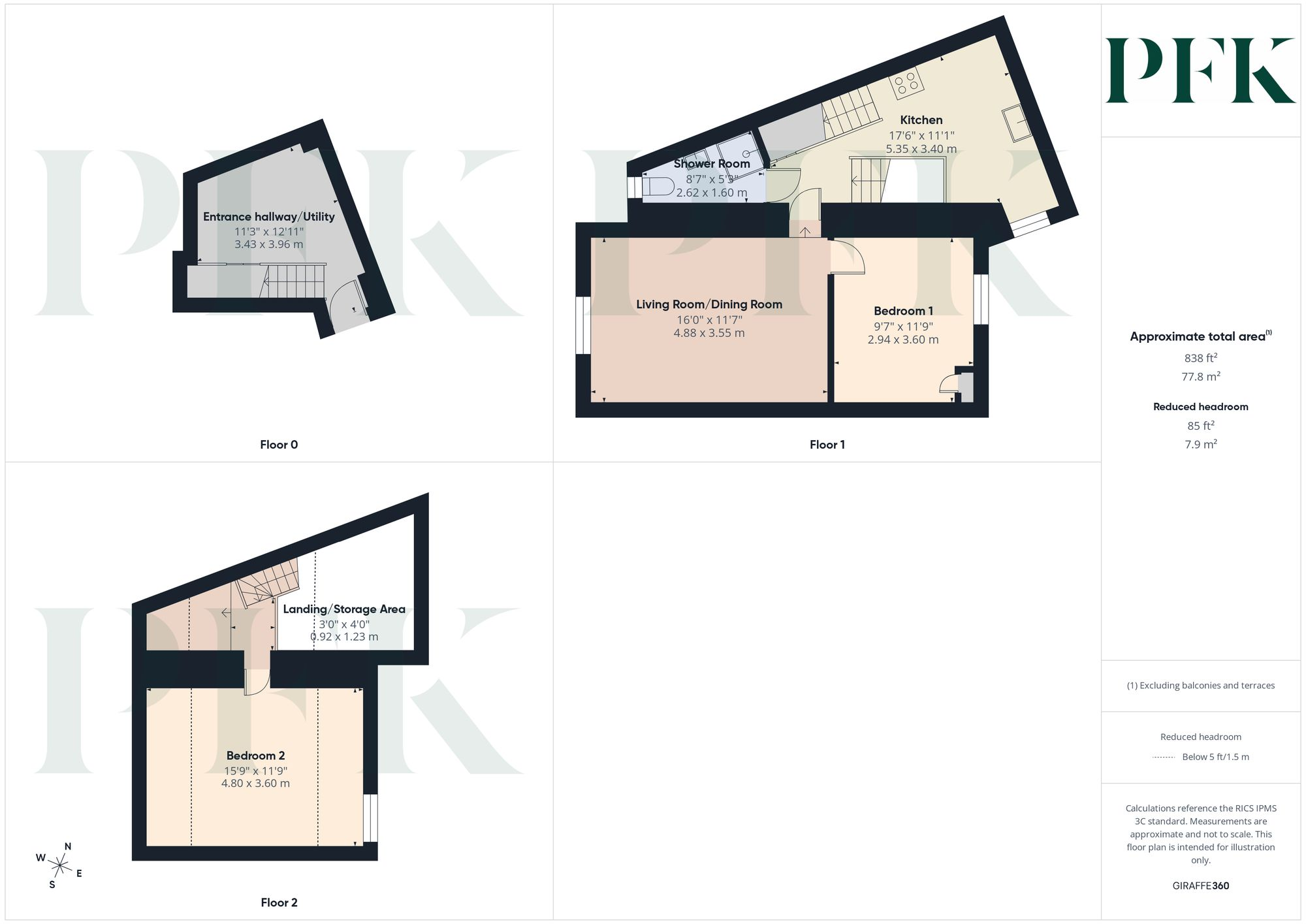 St. Johns Street, Keswick, CA12 floorplan