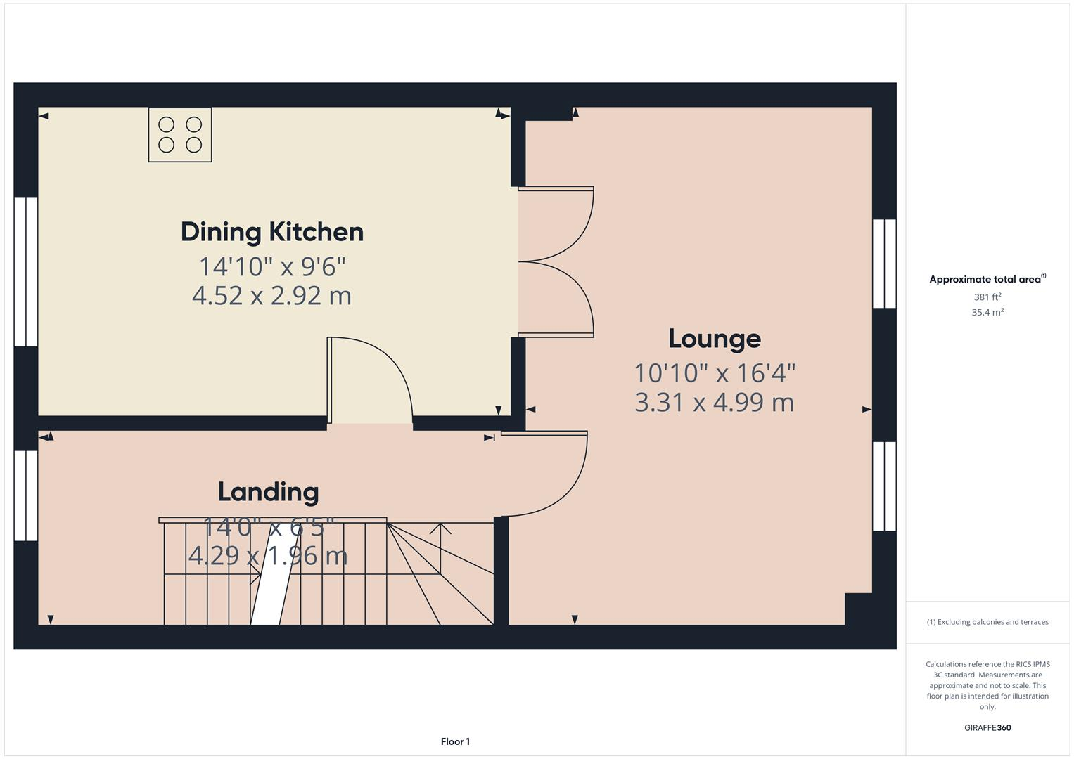 Springdale, Buxton floorplan