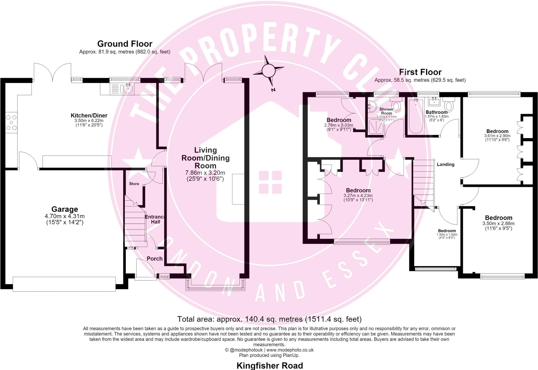 Kingfisher Road, Upminster, Havering floorplan