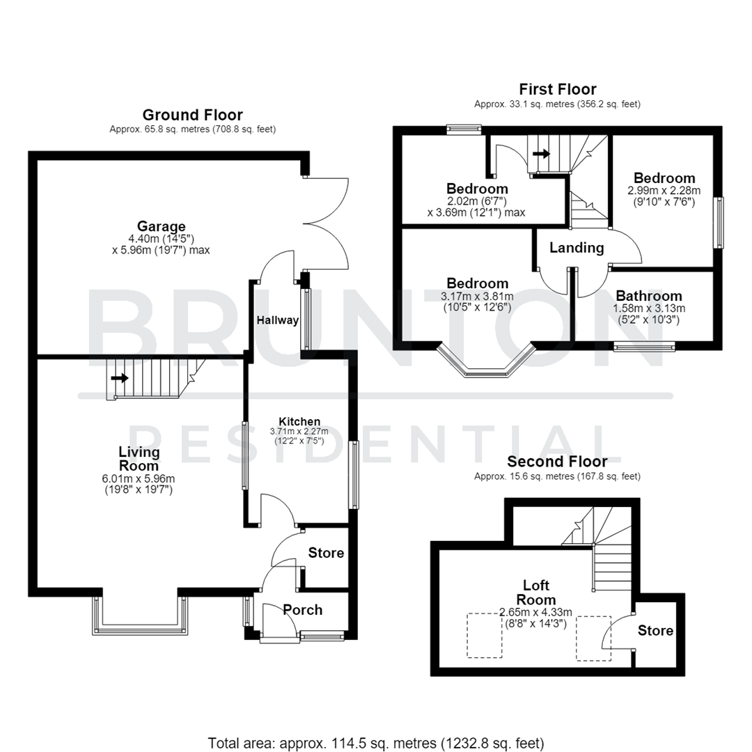 Caldicott House, Burradon, Cramlington, NE23 floorplan