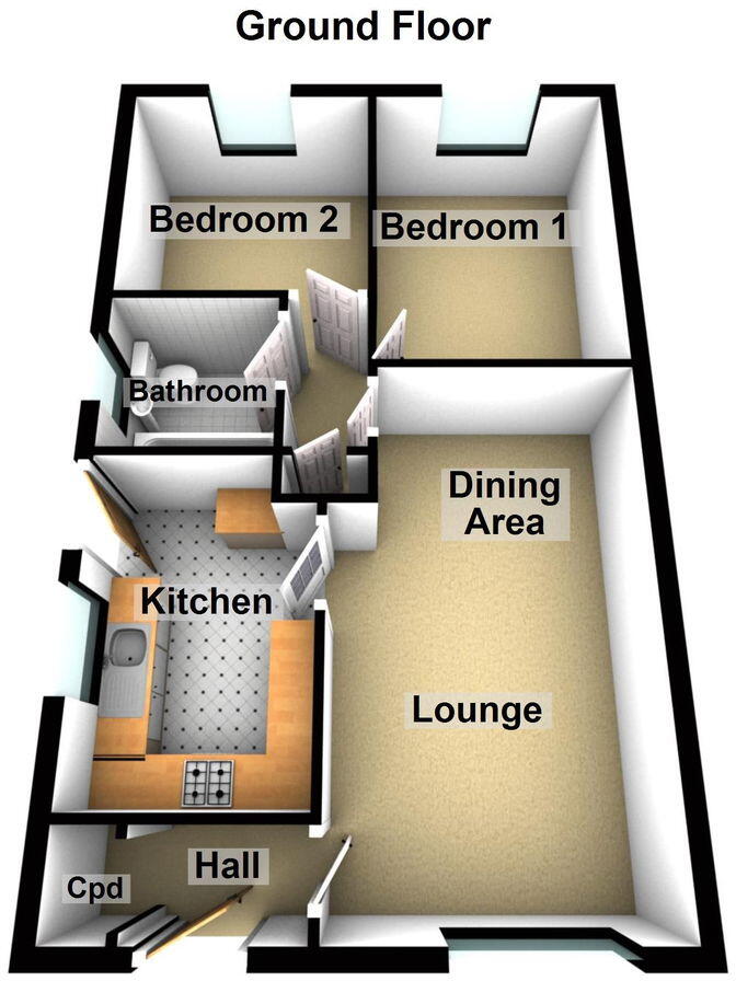 Otmoor Way, Royton floorplan