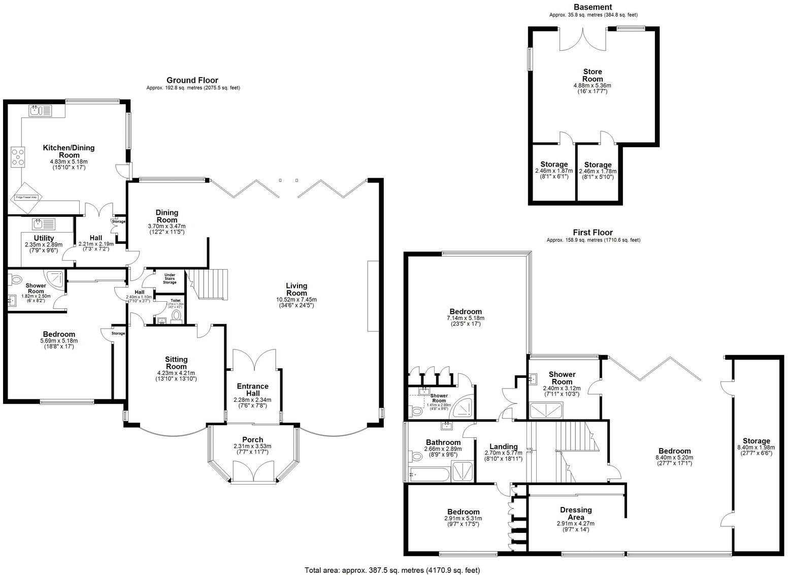 Longwood Road, Aldridge floorplan