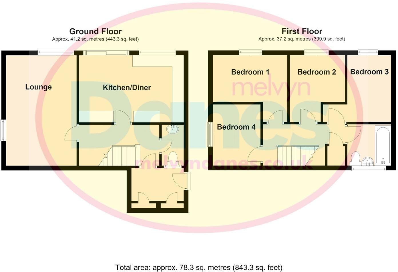 Barnford Close, Small Heath, Birmingham floorplan
